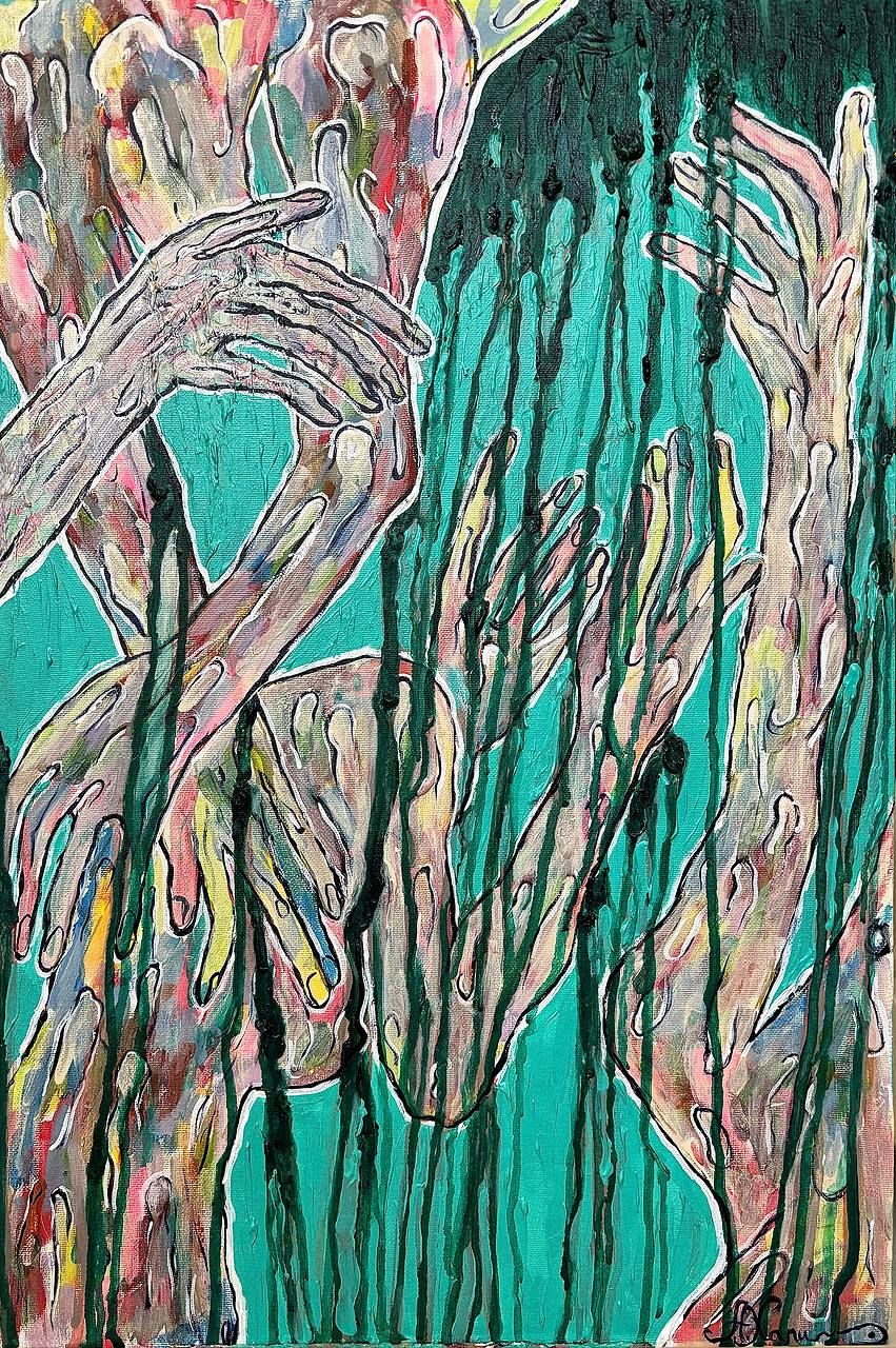 Александра Халипская (Картина, живопись - 
                  40 x 60 см) За-Медлить