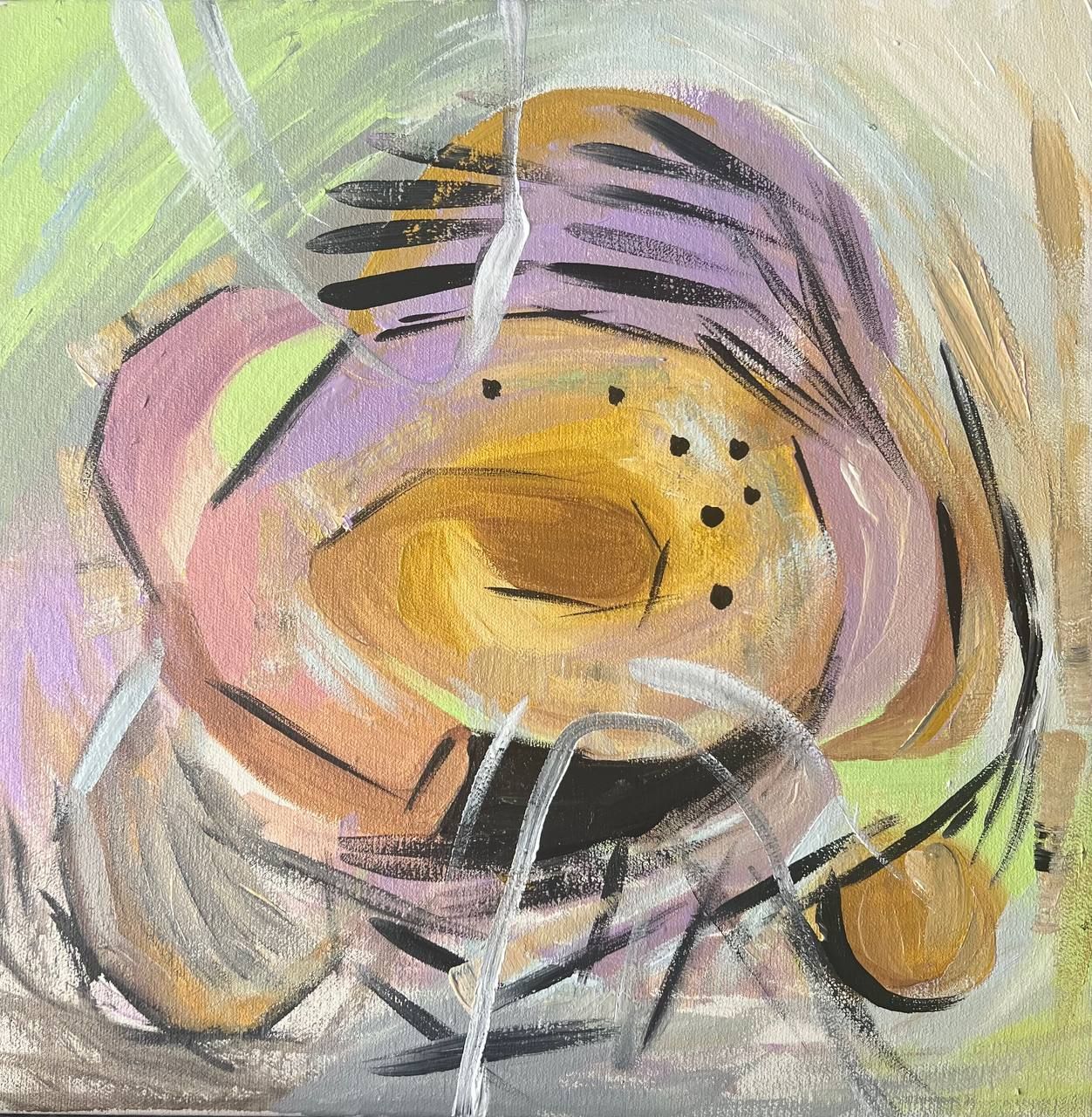 Кира Мрик (Картина, живопись - 
                  40 x 40 см) Дюна