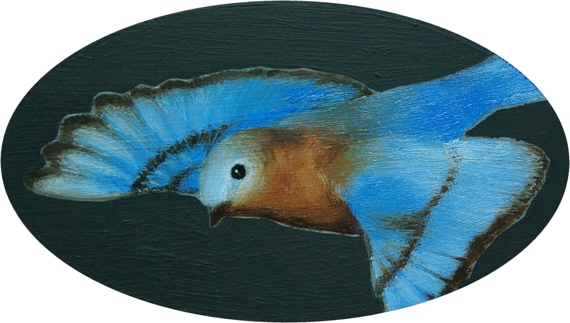 Катерина Бородавченко (Картина, живопись - 
                  14 x 8 см) Парящая мечта