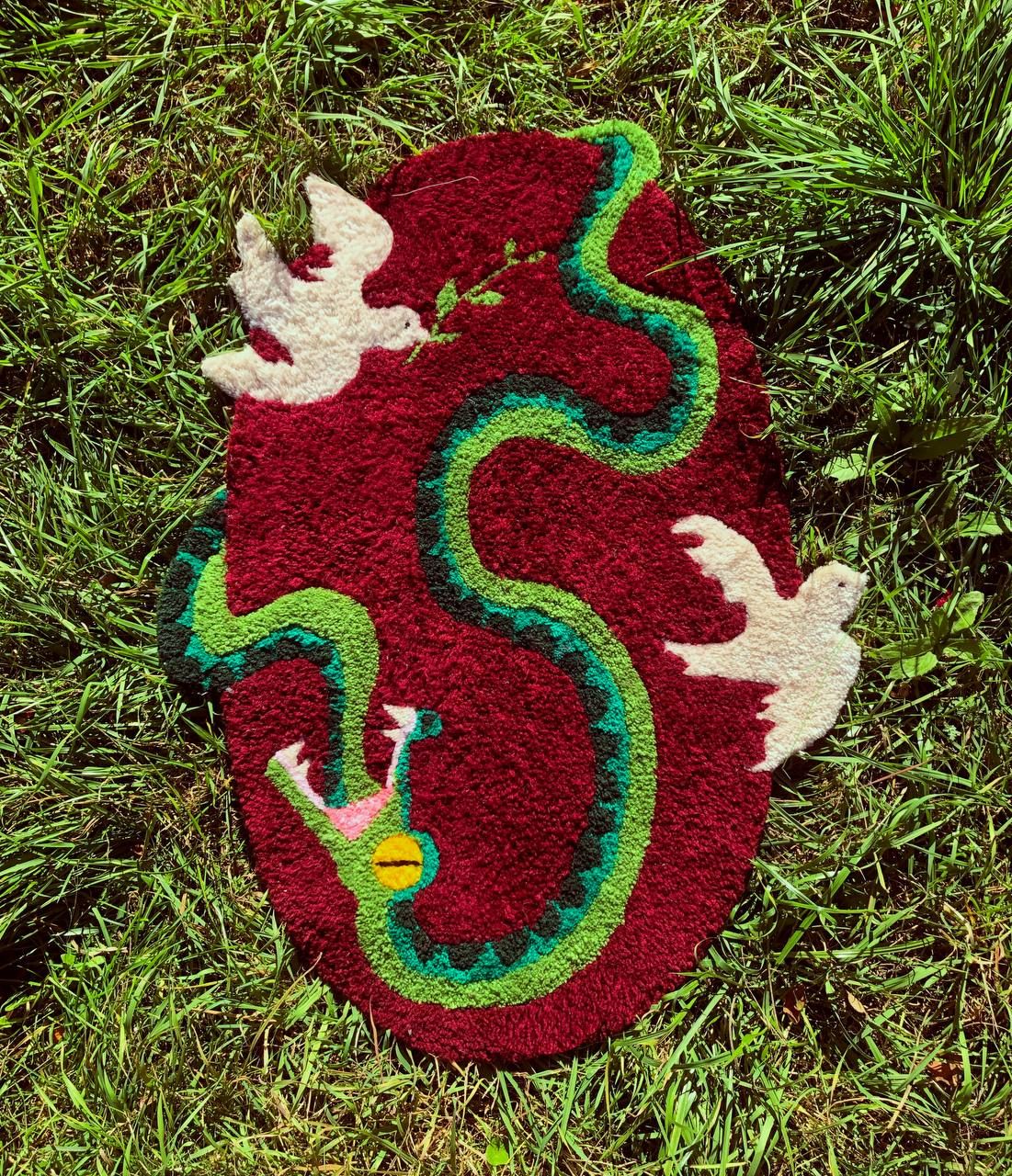 Алёна Сидорова (Объект - 
                  60 x 80 см) Ouroboros