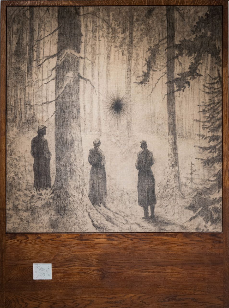 Слава Нестеров (Объект - 
                  105 x 142 см) В поисках звезды. Встретилась