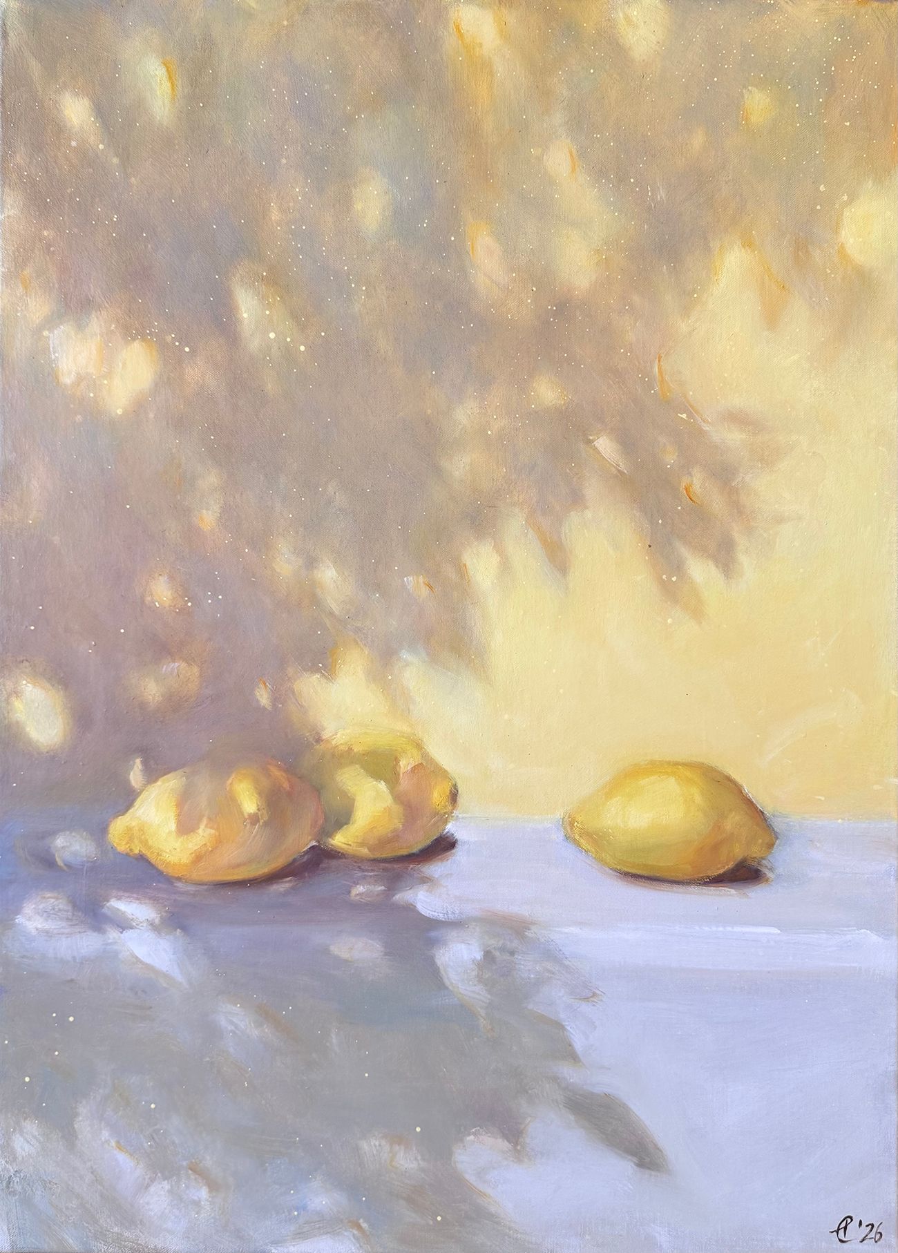 Екатерина Феоктистова (Картина, живопись - 
                  50 x 70 см) Три лимона из Сорренто