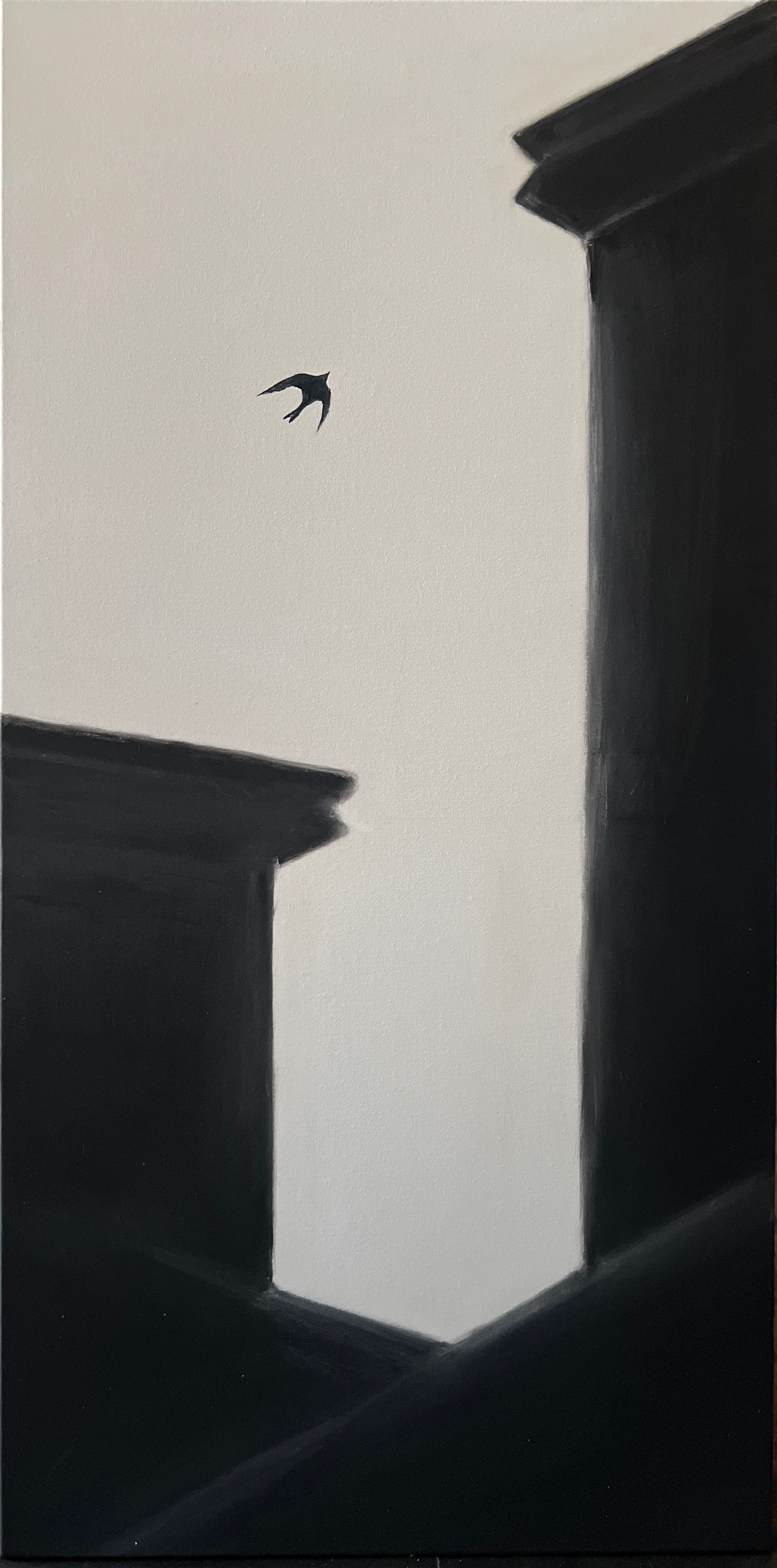 Ольга Шанина (Картина, живопись - 
                  50 x 100 см) No.1 YOU.  Серия работ "T I M E F L I E S"