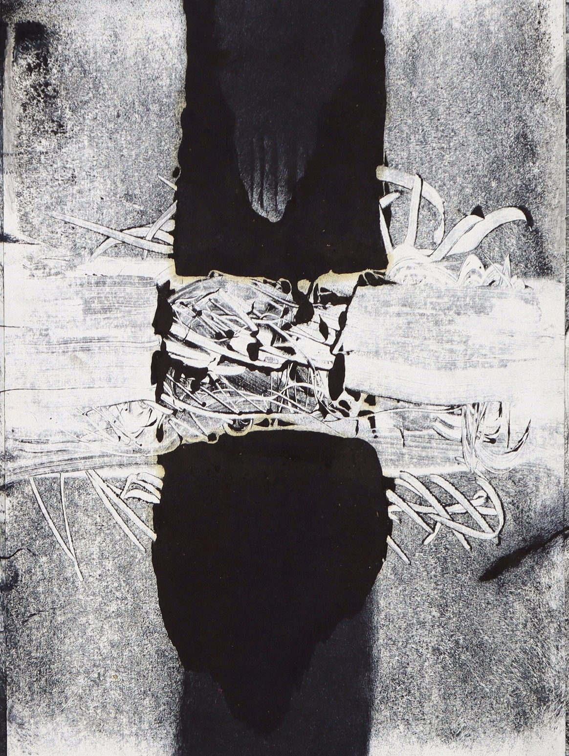 Дмитрий Василенко (Авторская графика - 
                  68 x 70 см) Два мира