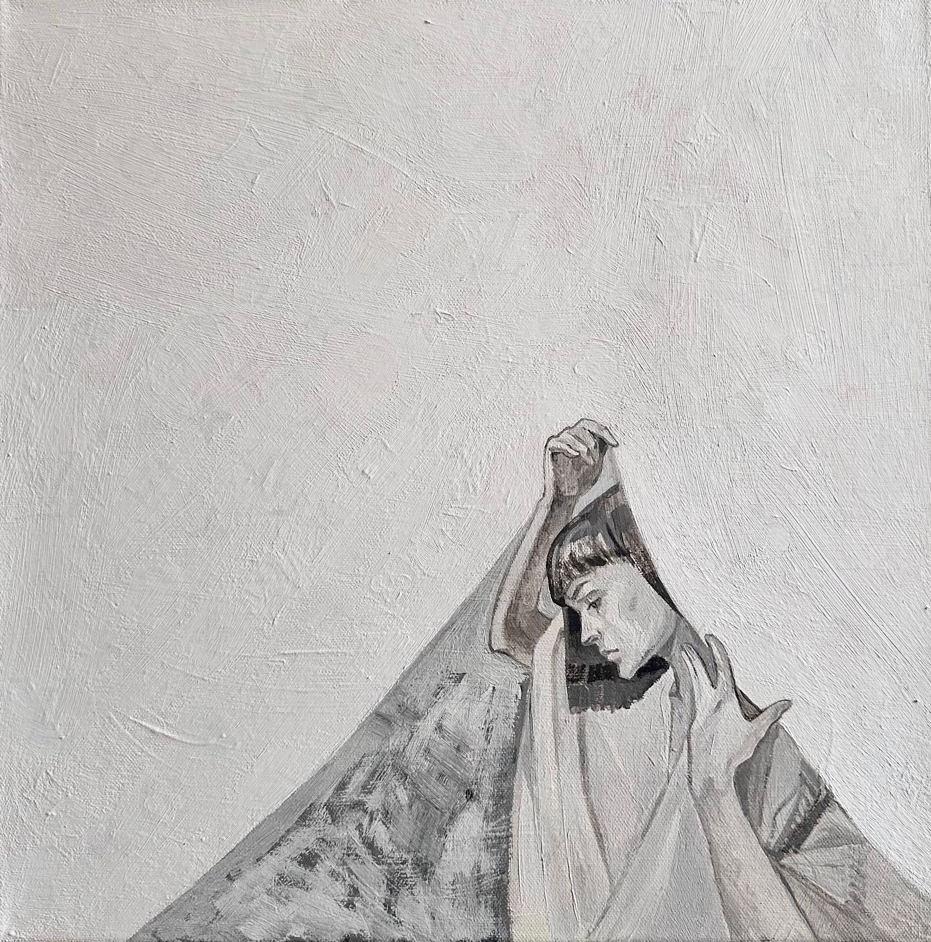 Ева Гец (Картина, живопись - 
                  40 x 40 см) Новое начало