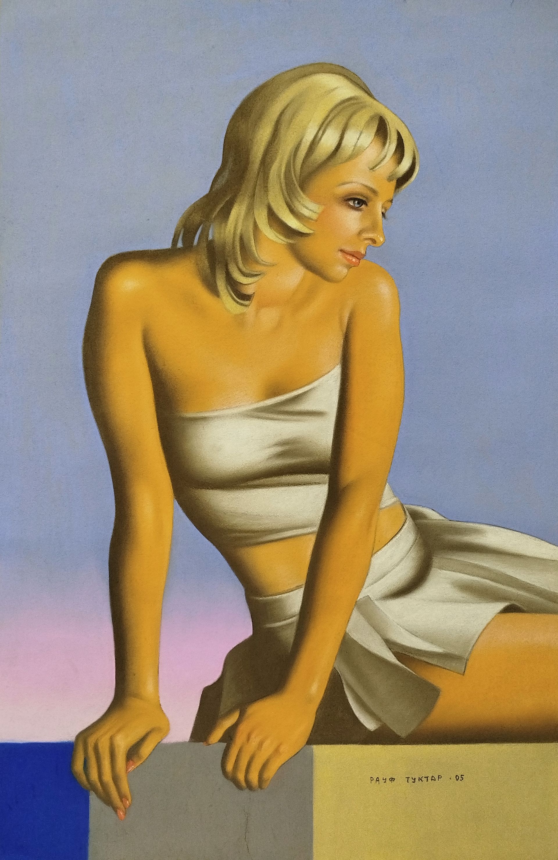 Рауф Туктар (Авторская графика - 
                  68 x 100 см) Афродита