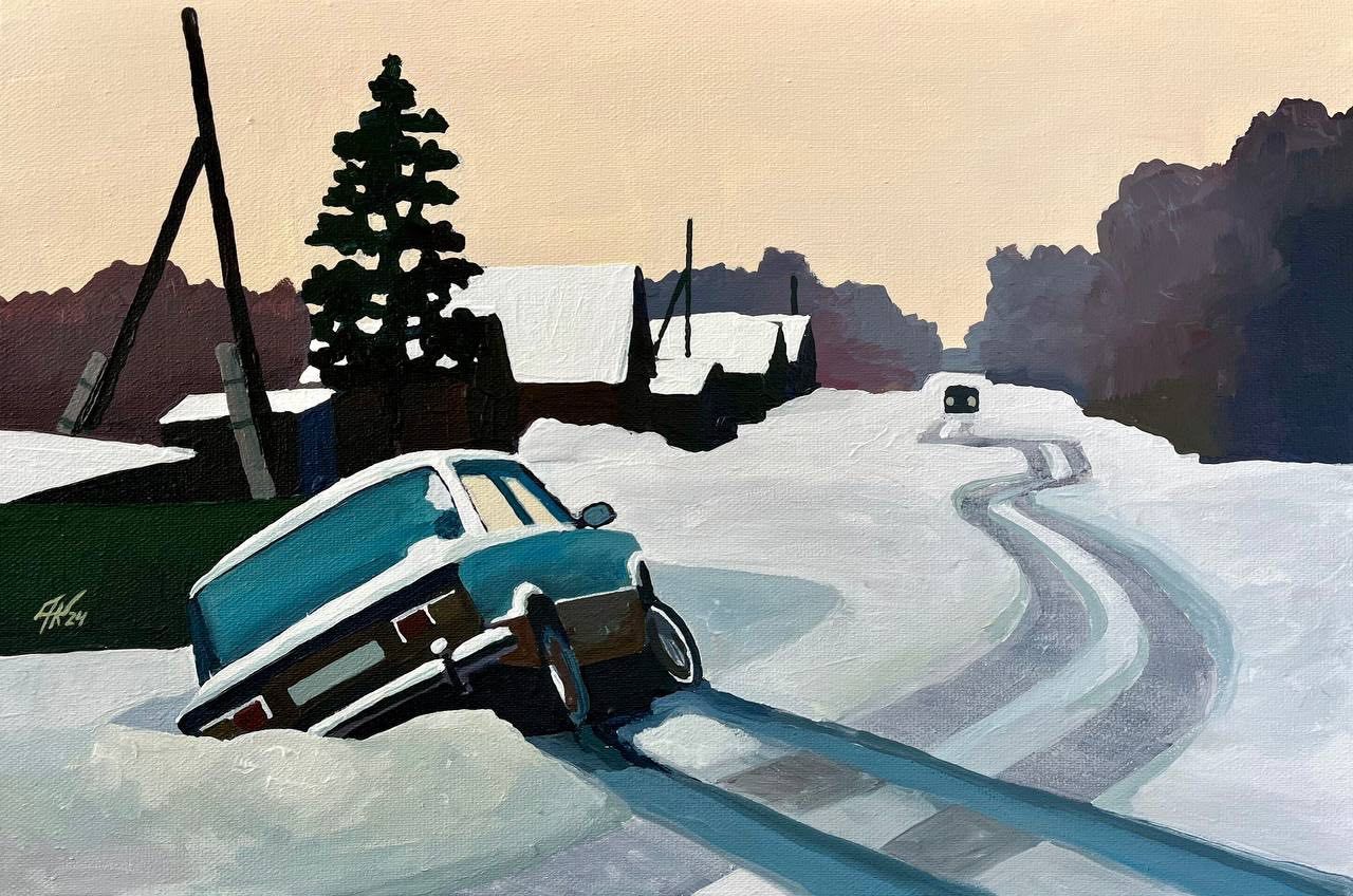 Антон Куприянов (Картина, живопись - 
                  60 x 40 см) Это провал