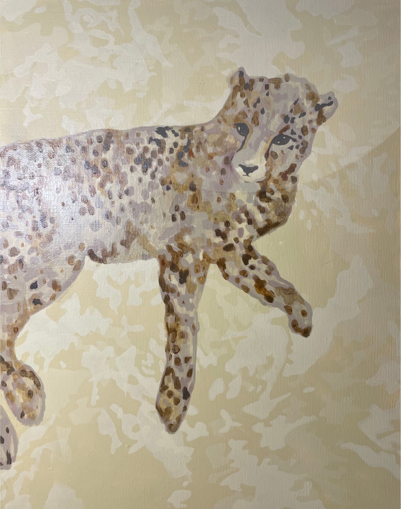 Виктория Никулочкина (Картина, живопись - 
                  30 x 40 см) Гепард