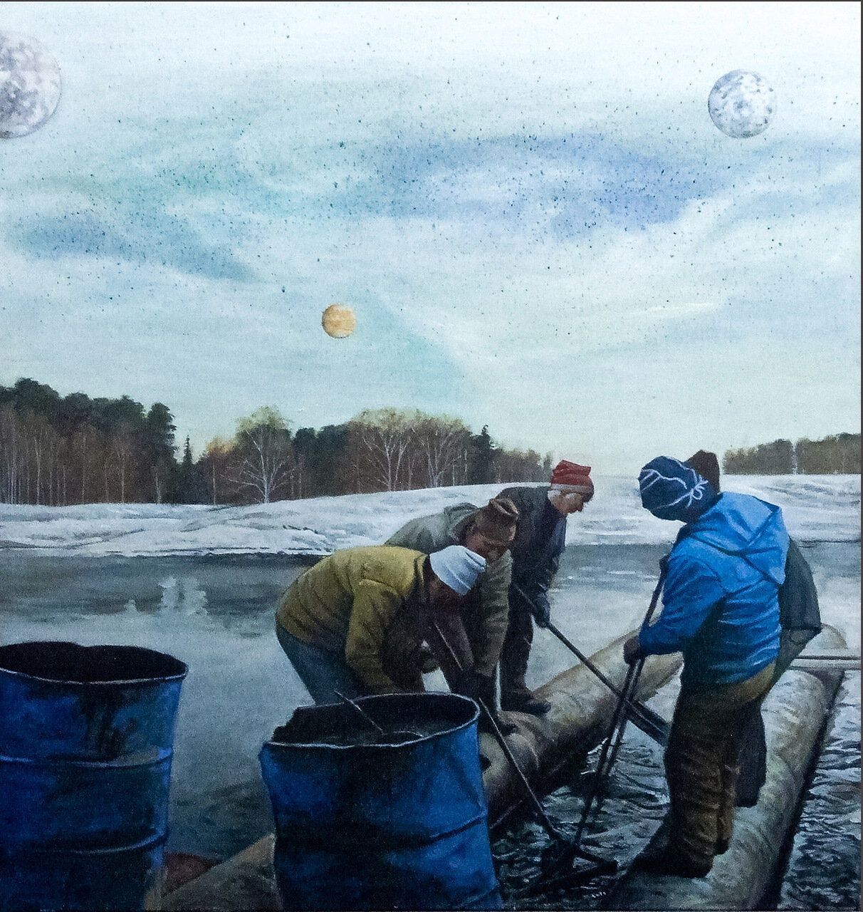 Мария Сафронова (Картина, живопись - 
                  95 x 105 см) Завтра 1
