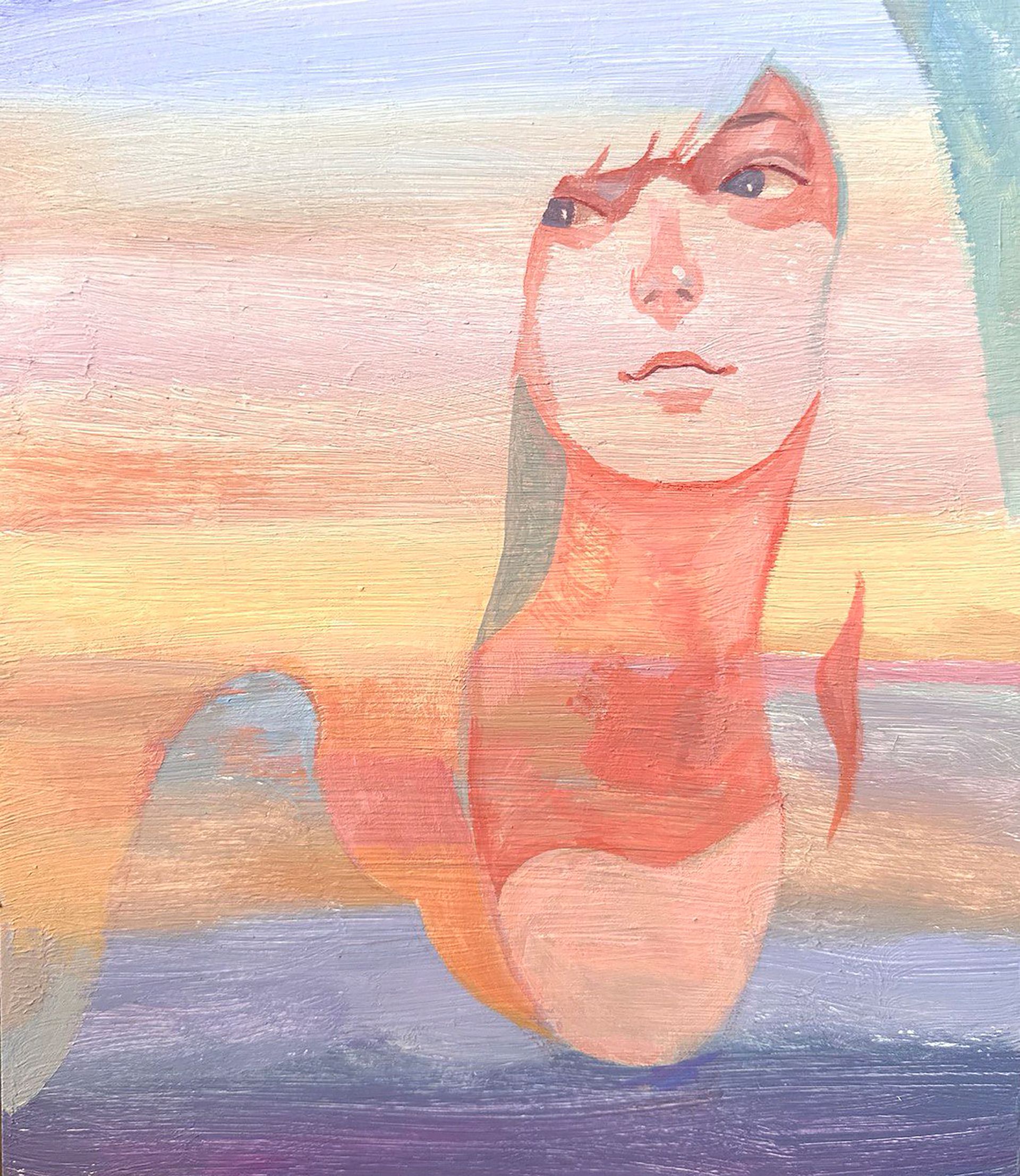 Ева Гец (Картина, живопись - 
                  26 x 22 см) Мечта
