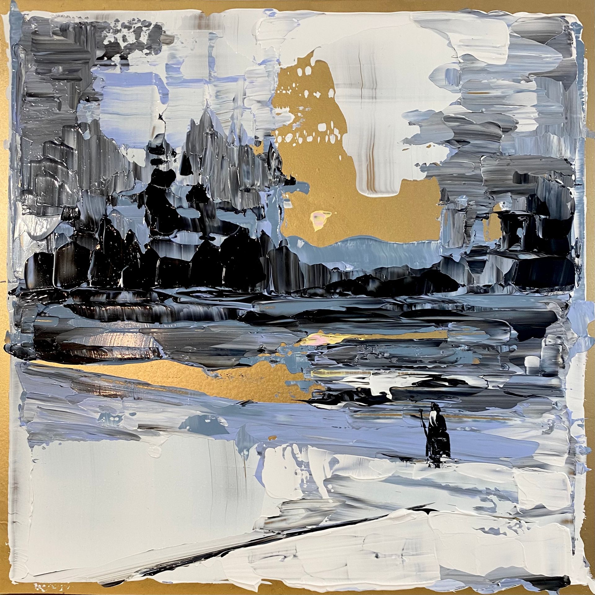 Алекс Корл (Картина, живопись - 
                  30 x 30 см) Скит