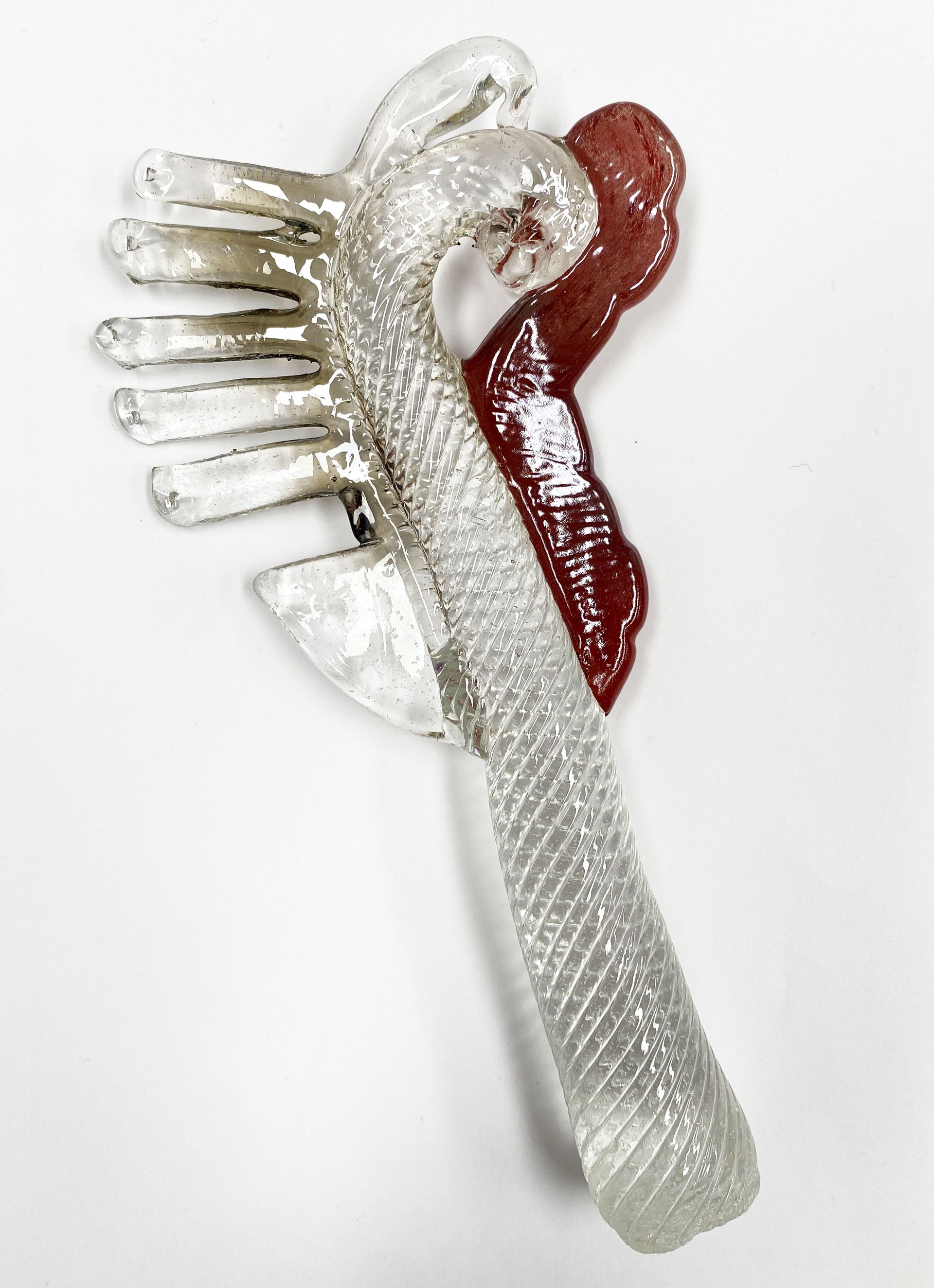 Александра Пацаманюк (Скульптура - 
                  12 x 22 см) Хрустальный гребень