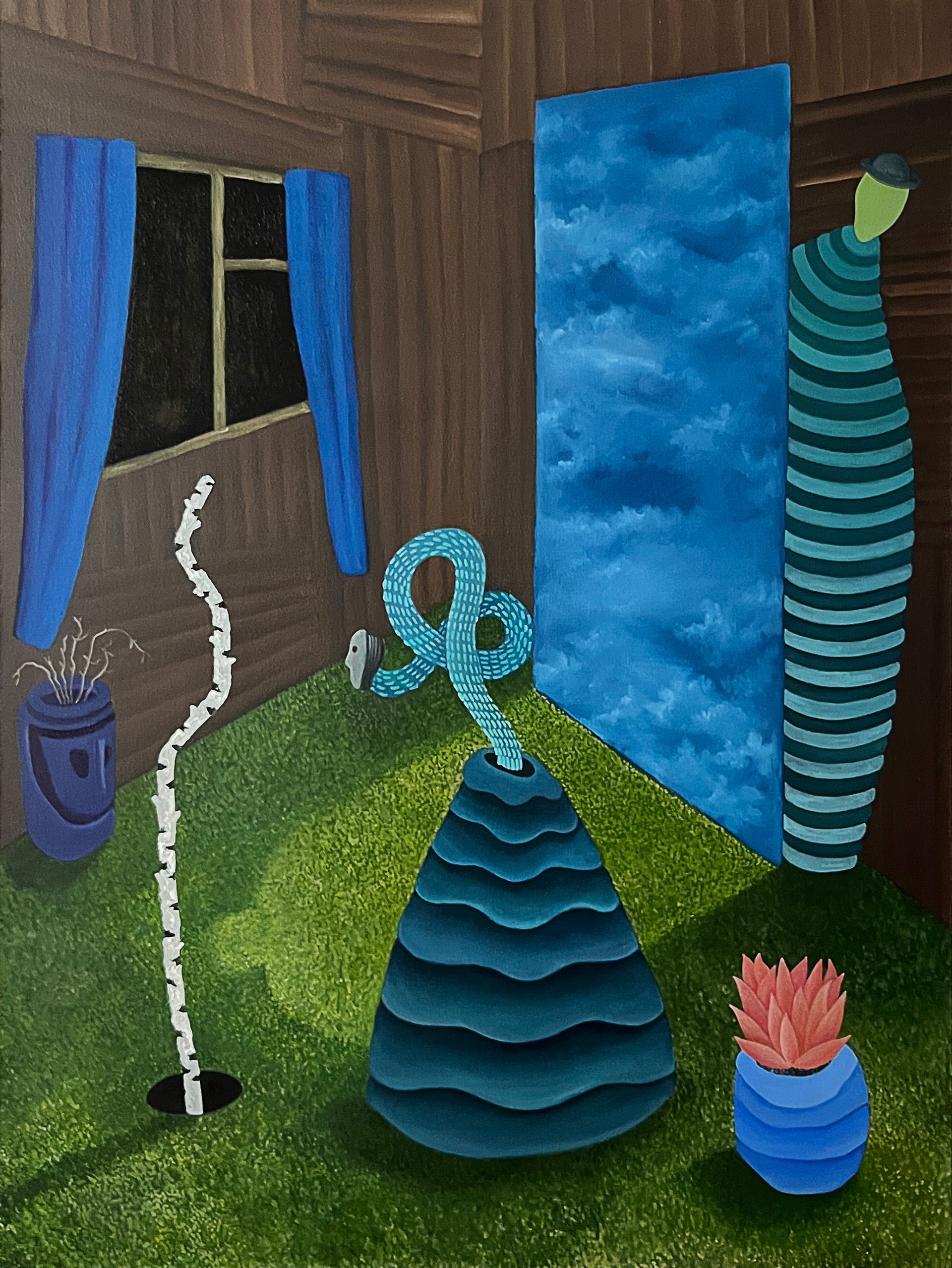 Леша Мелки (Картина, живопись - 
                  60 x 80 см) NOT LIKE EVERYONE