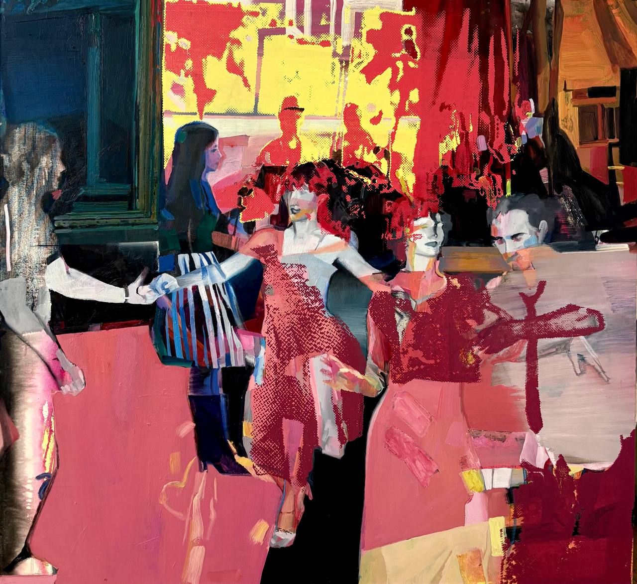 Вероника Федорцова (Картина, живопись - 
                  130 x 120 см) DanceDance II