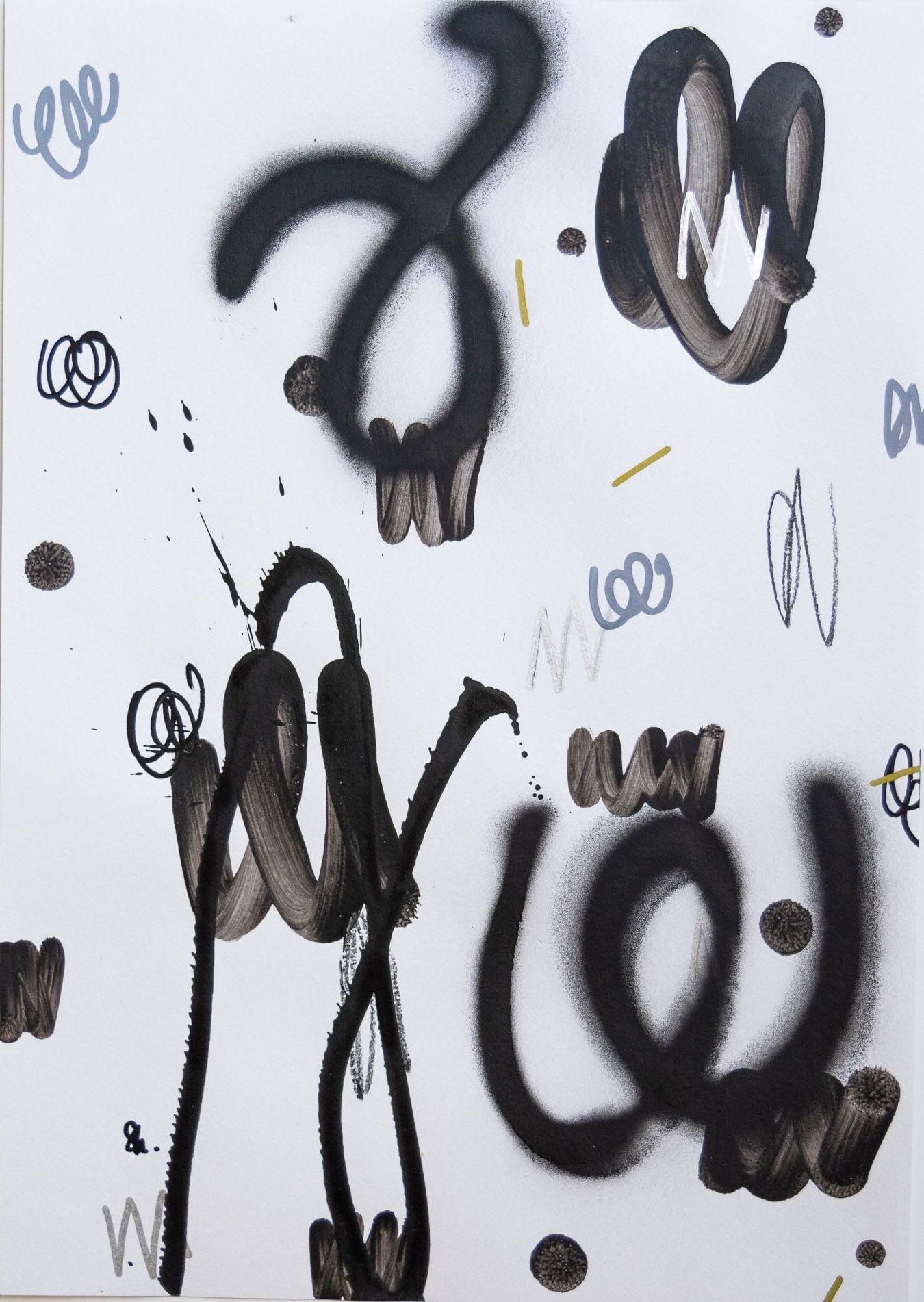 Давид Ширазян (Авторская графика - 
                  42 x 60 см) Black