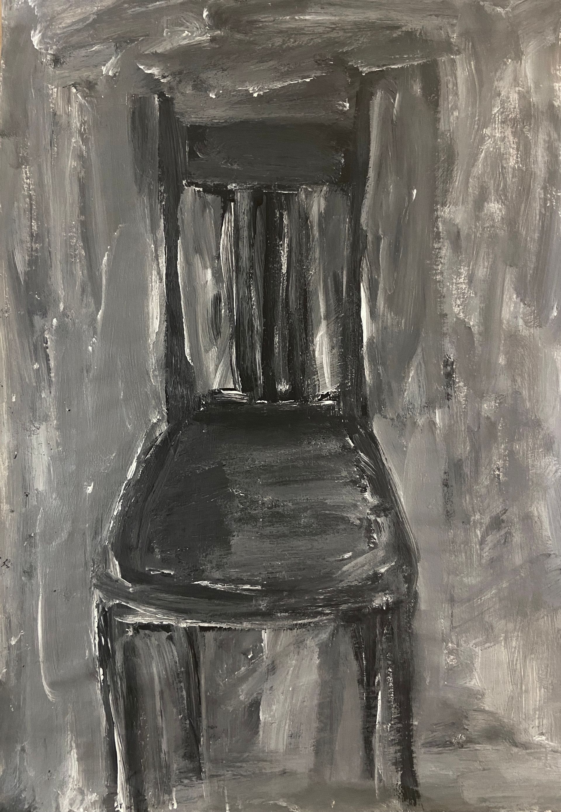 Хаим Сокол (Авторская графика - 
                  30 x 42 см) Без названия