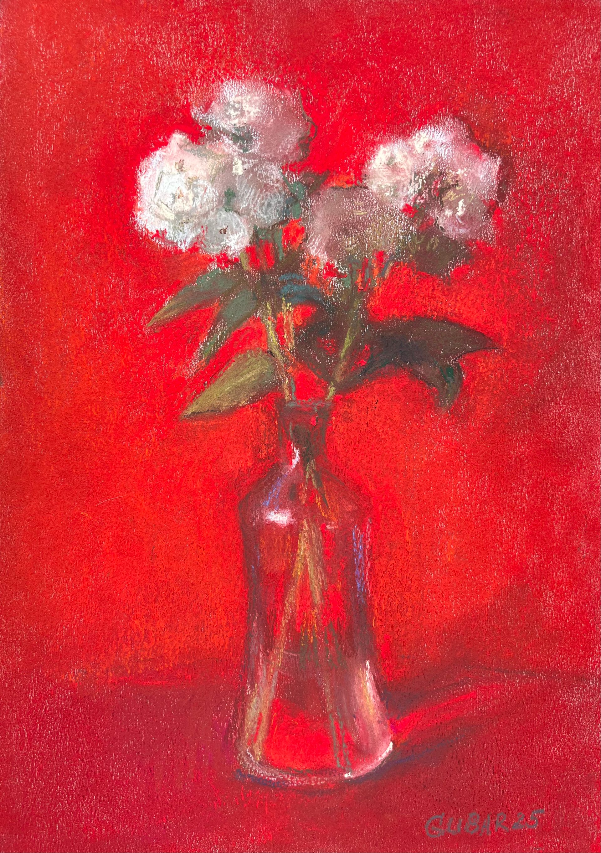 Алёна Губарь (Авторская графика - 
                  30 x 40 см) Флоксы