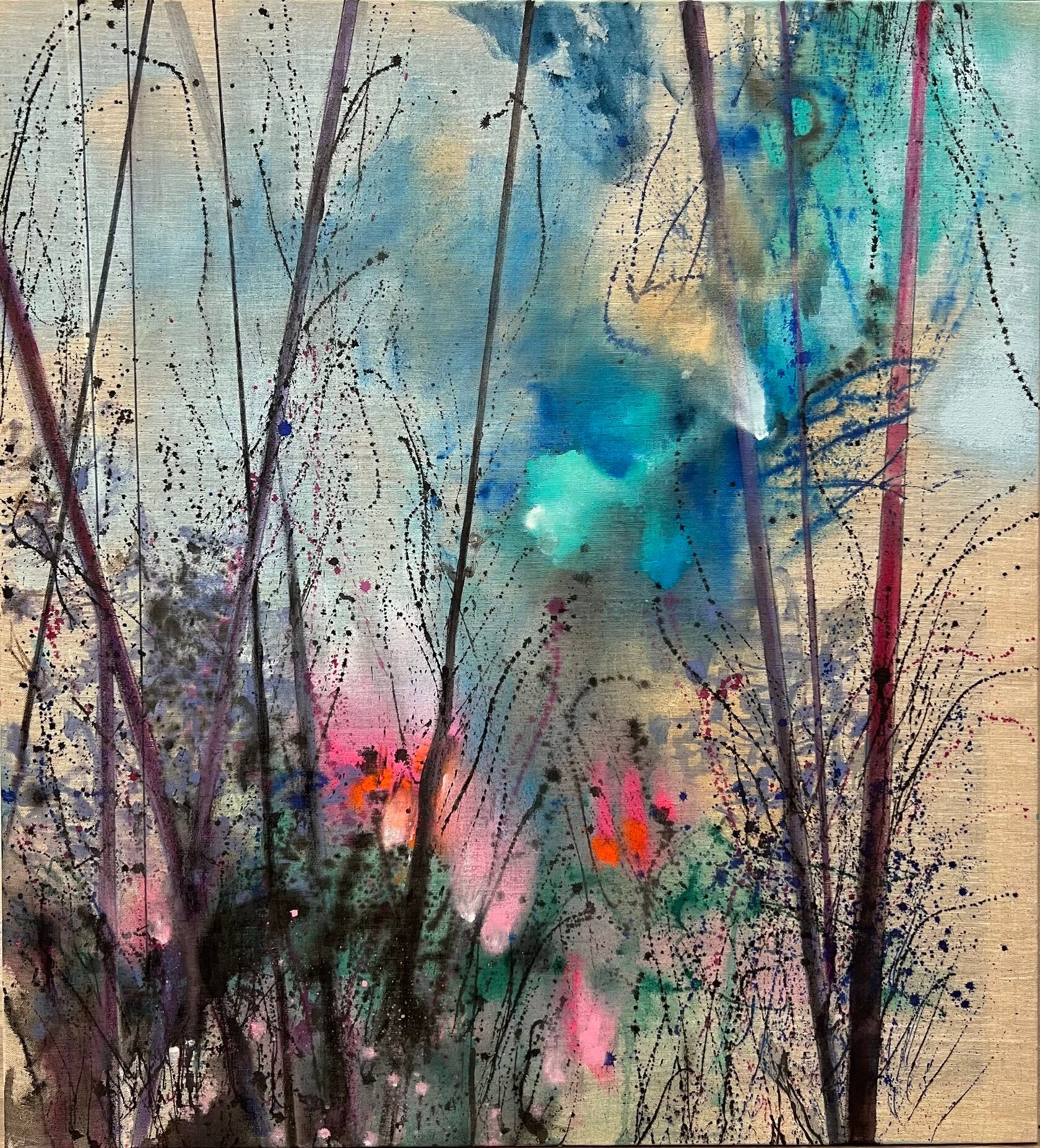 Вероника Кудашова (Картина, живопись - 
                  100 x 110 см) Phenomenon