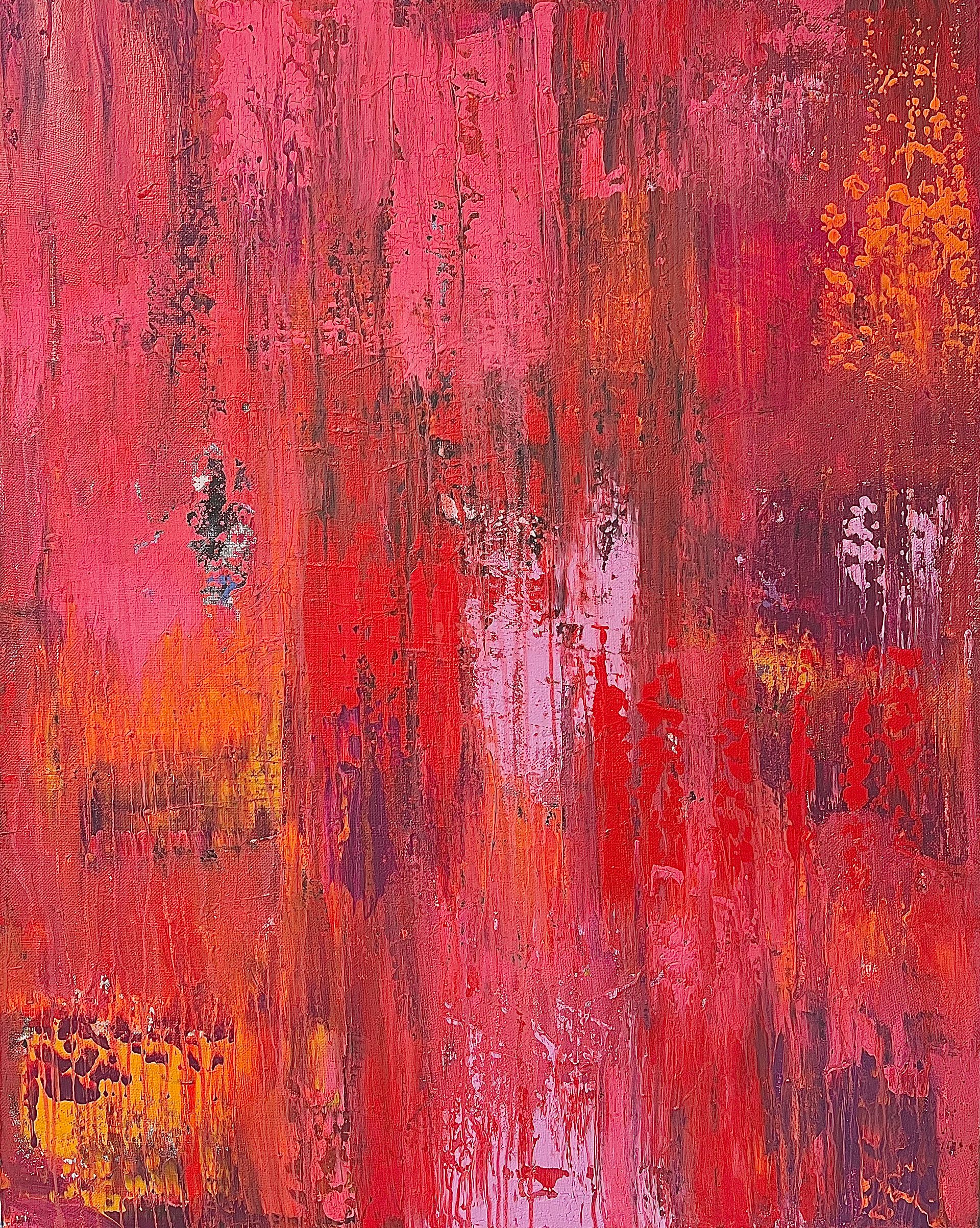 Анна Ганина (Картина, живопись - 
                  80 x 100 см) Red