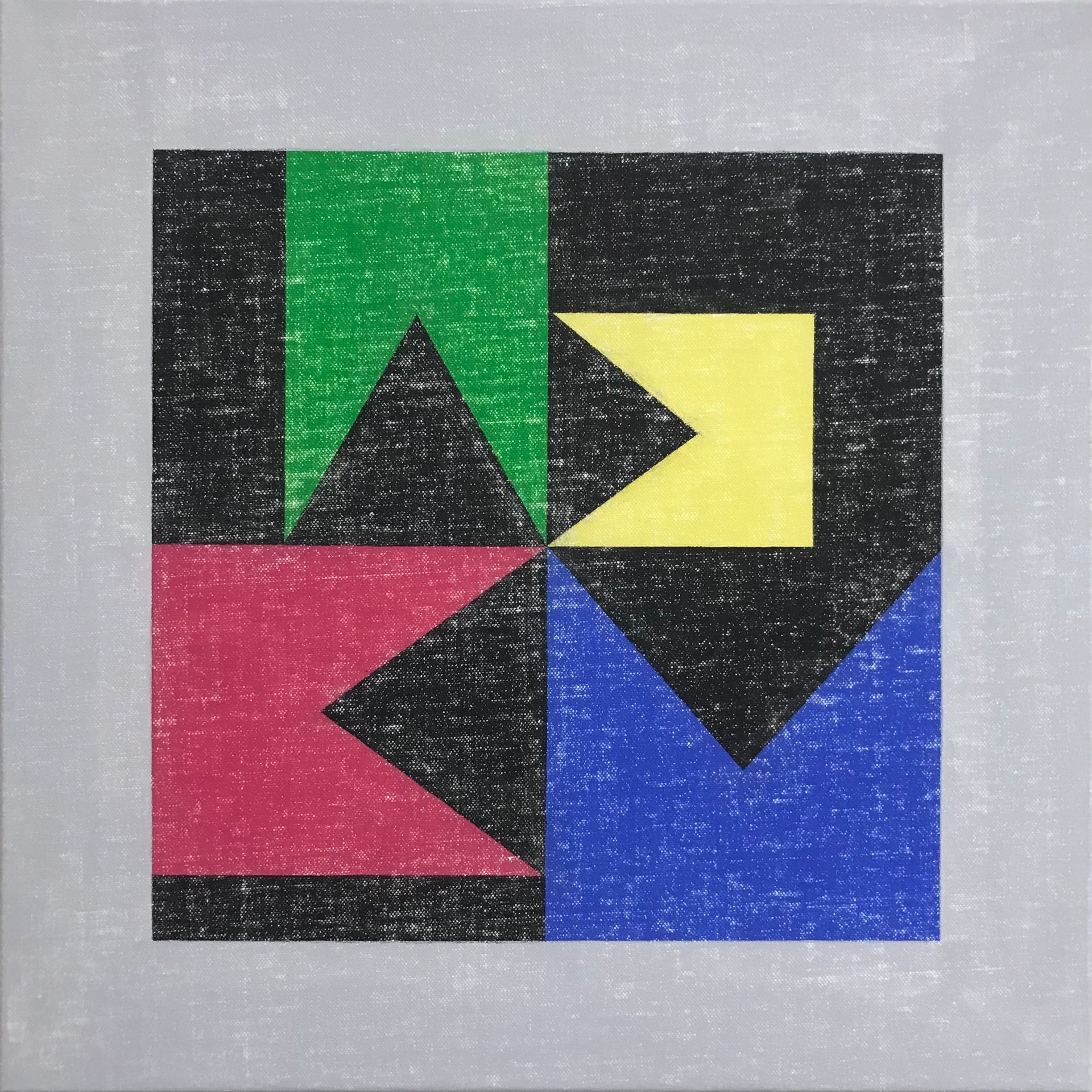 Юрий Ростиславский (Картина, живопись - 
                  50 x 50 см) Осторожный