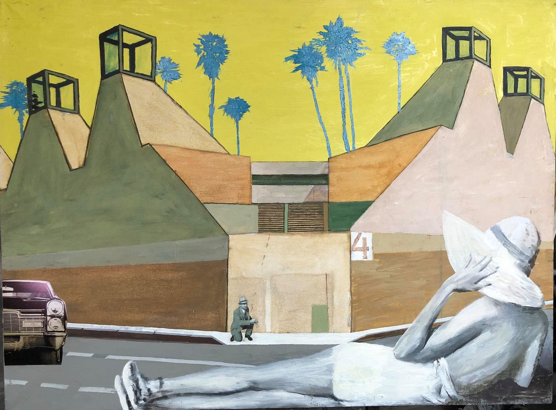 Андрей Рудьев (Картина, живопись - 
                  100 x 78 см) Калифорния