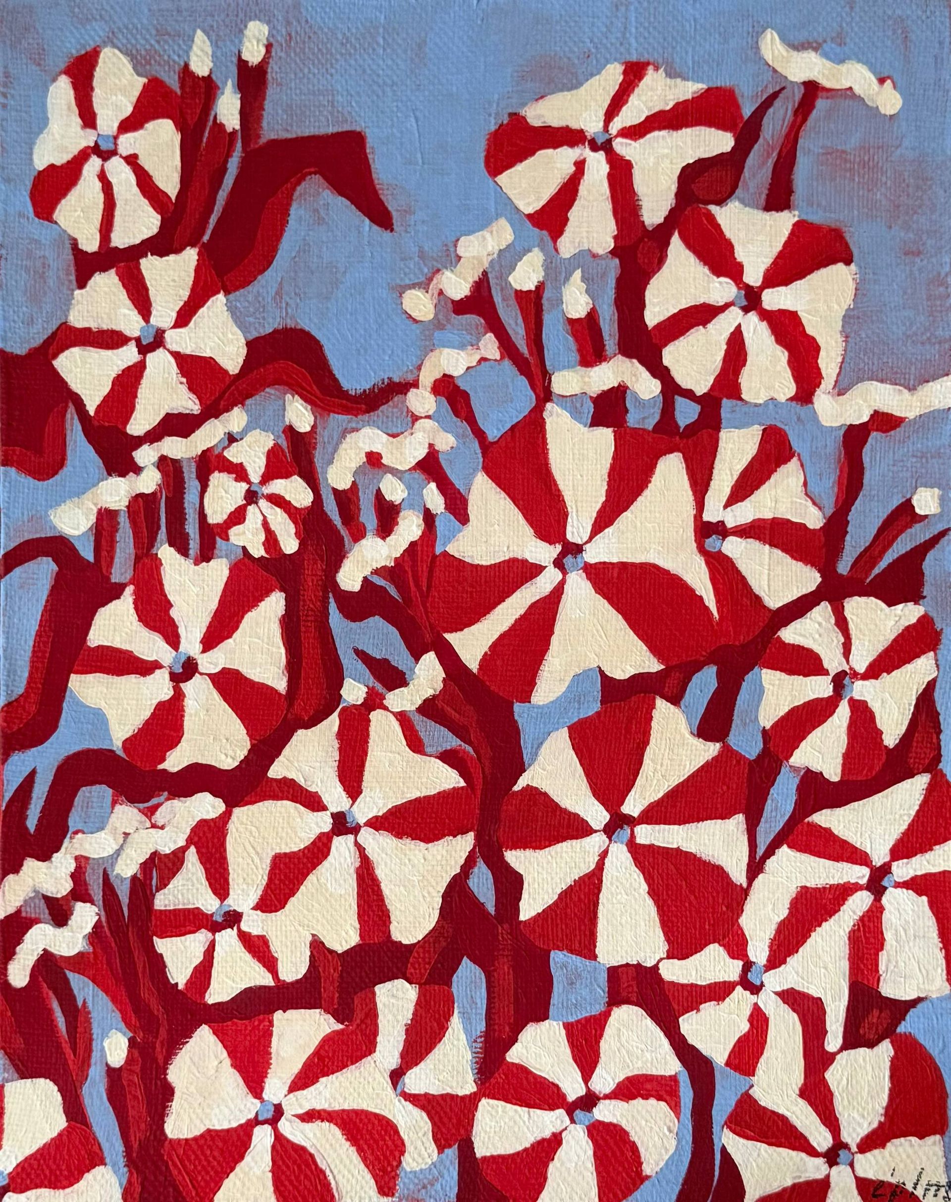 Виктория Зарецкая (embrassé par la muse) (Картина, живопись - 
                  24 x 30 см) Phlox