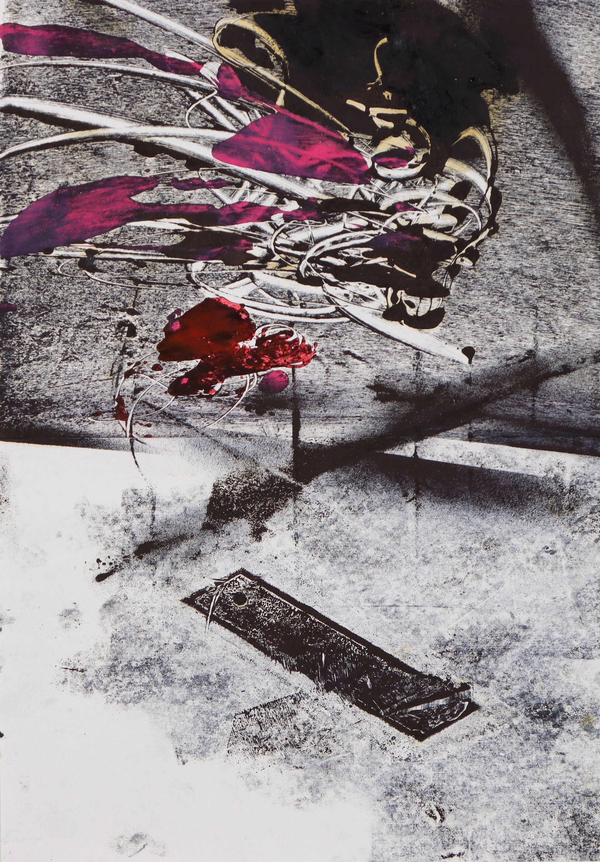 Дмитрий Василенко (Авторская графика - 
                  68 x 70 см) Голова Берлиоза