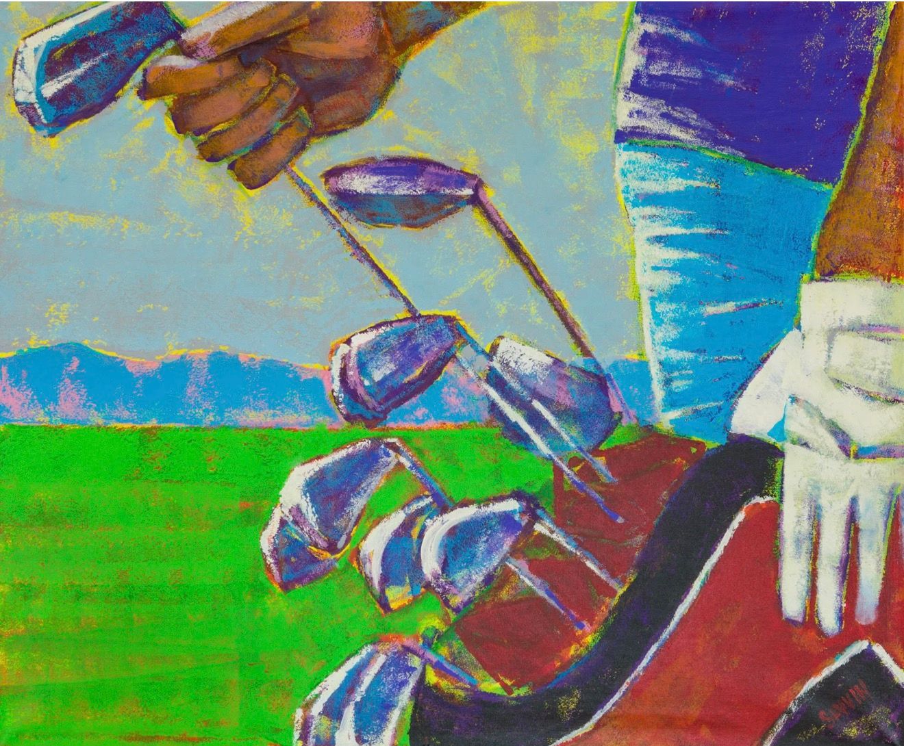 Алексей Савин (Картина, живопись - 
                  120 x 100 см) Ready for shot