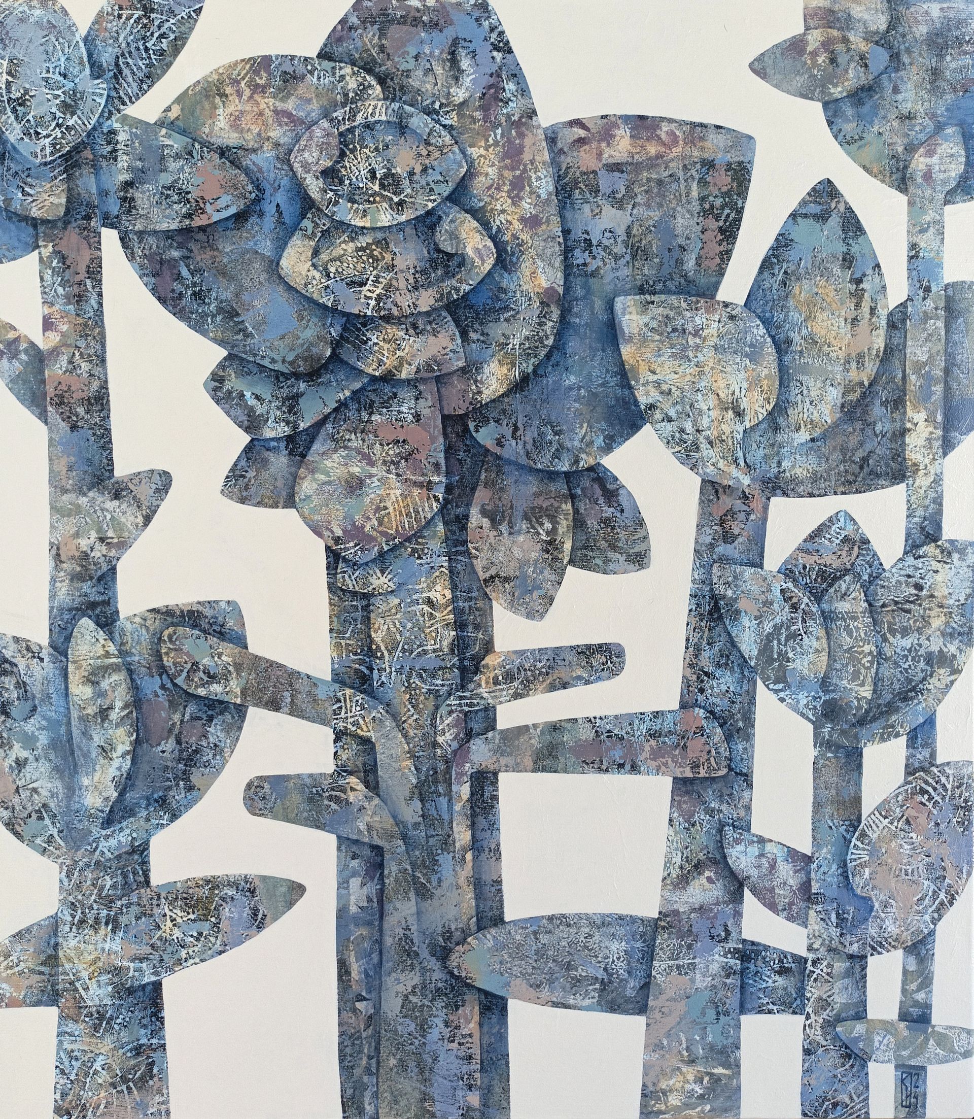Наталья Порошина (Картина, живопись - 
                  70 x 80 см) Палисад