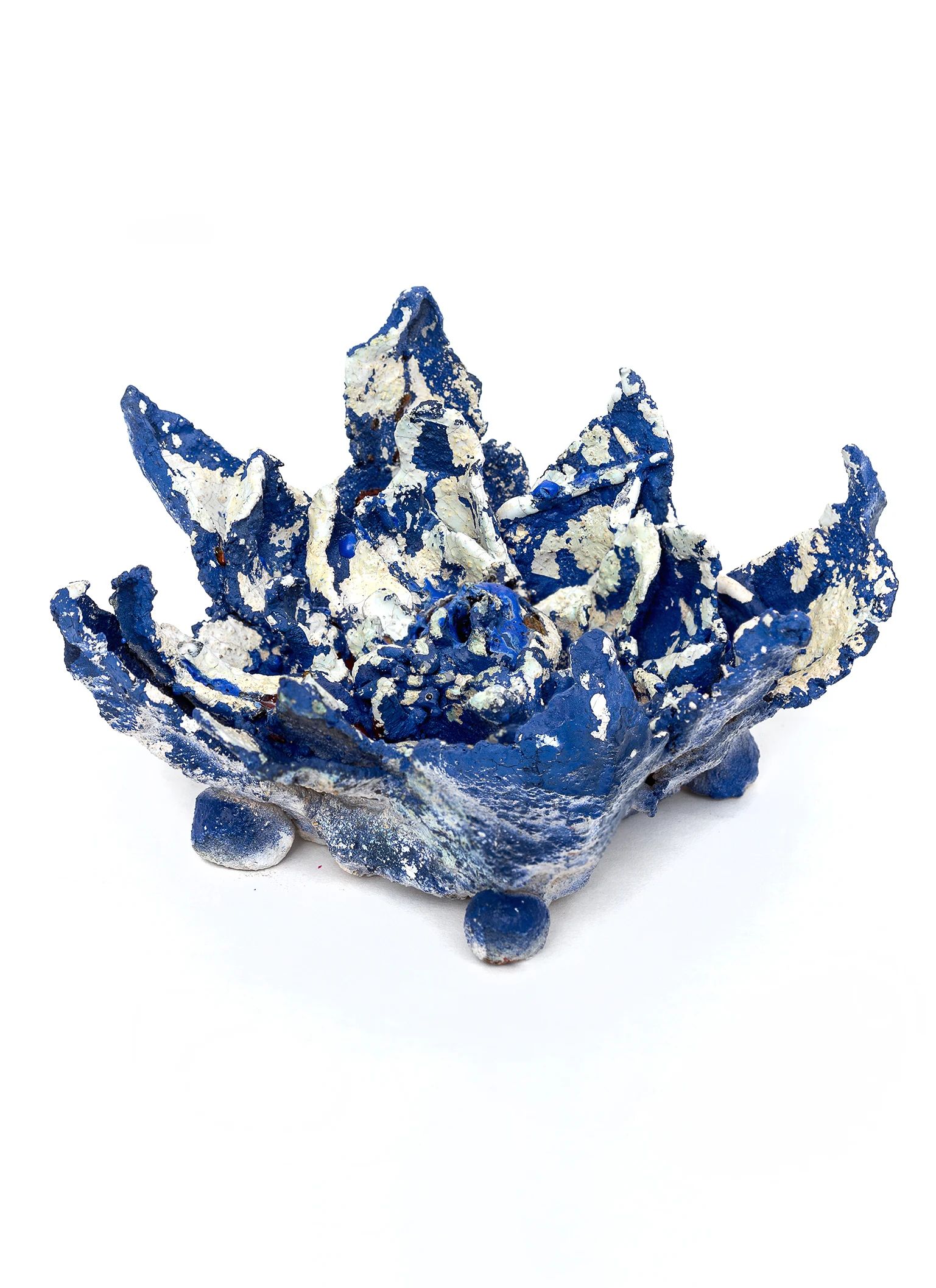 Илья Федотов-Фёдоров (Скульптура - 
                  14 x 9 см) Синий цветок