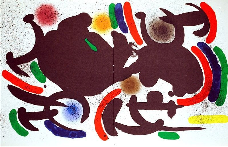 Хоан Миро (Графика печатная - 
                  50 x 32 см) Литография I