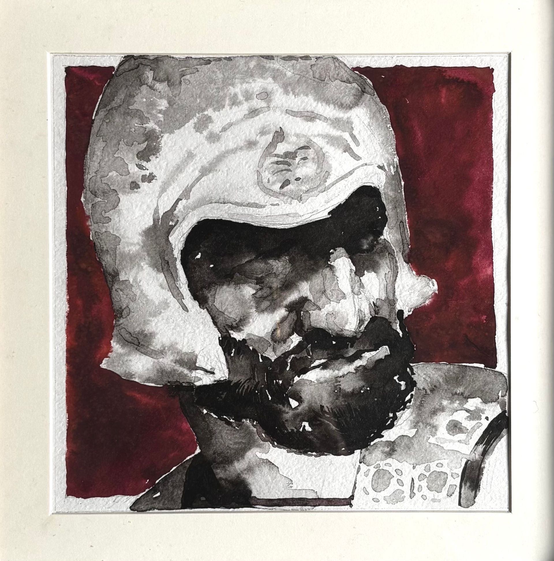 Иван Андреев (Авторская графика - 
                  25 x 25 см) Гектор. Античные герои