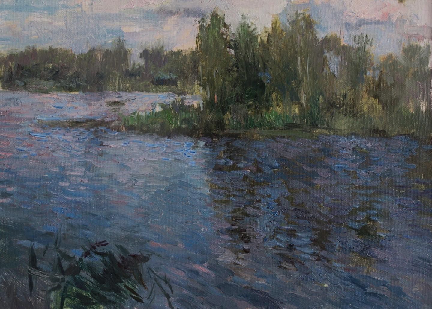 Алина Коршункова (Картина, живопись - 
                  35 x 25 см) У воды