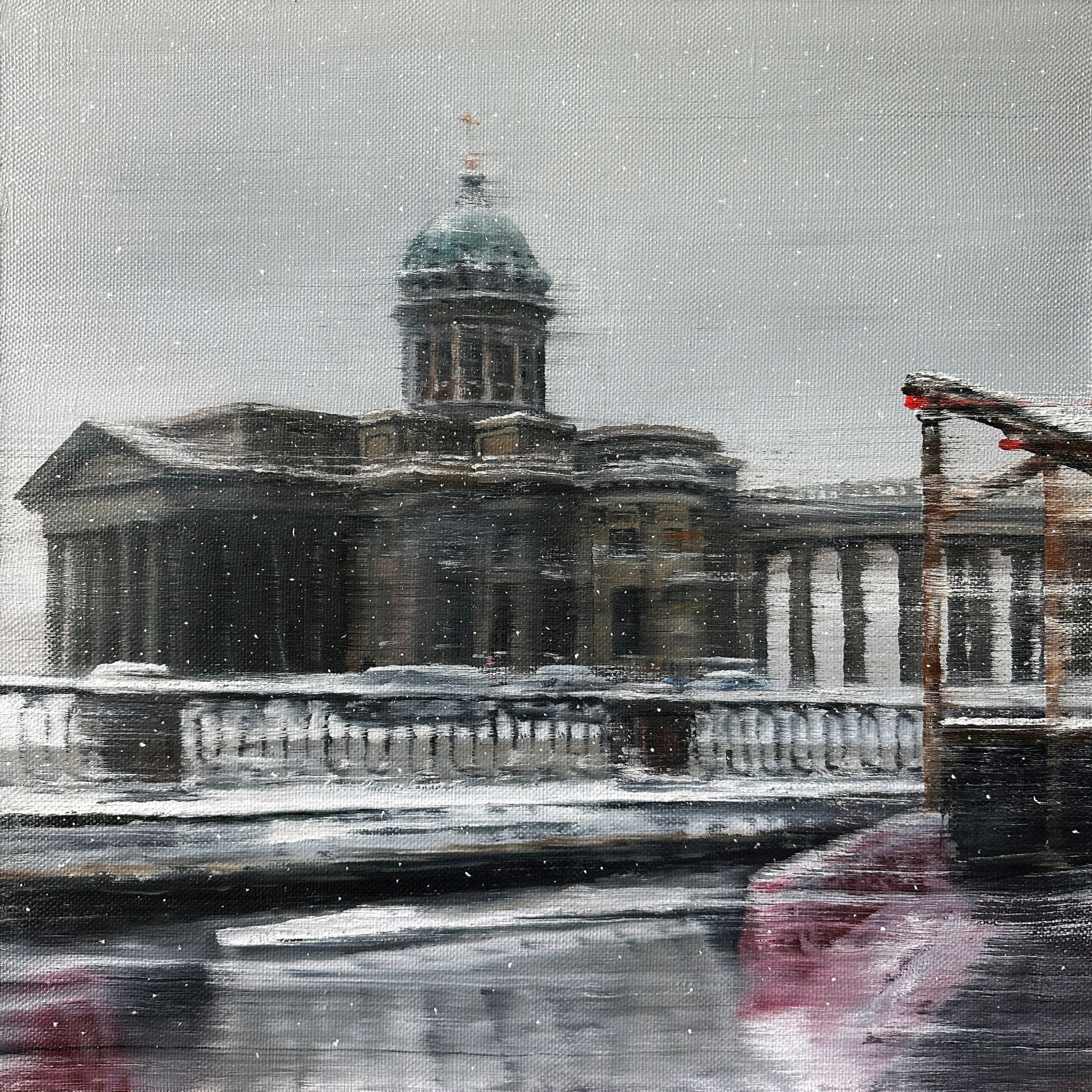 Данила Даренских (Картина, живопись - 
                  50 x 50 см) - 12