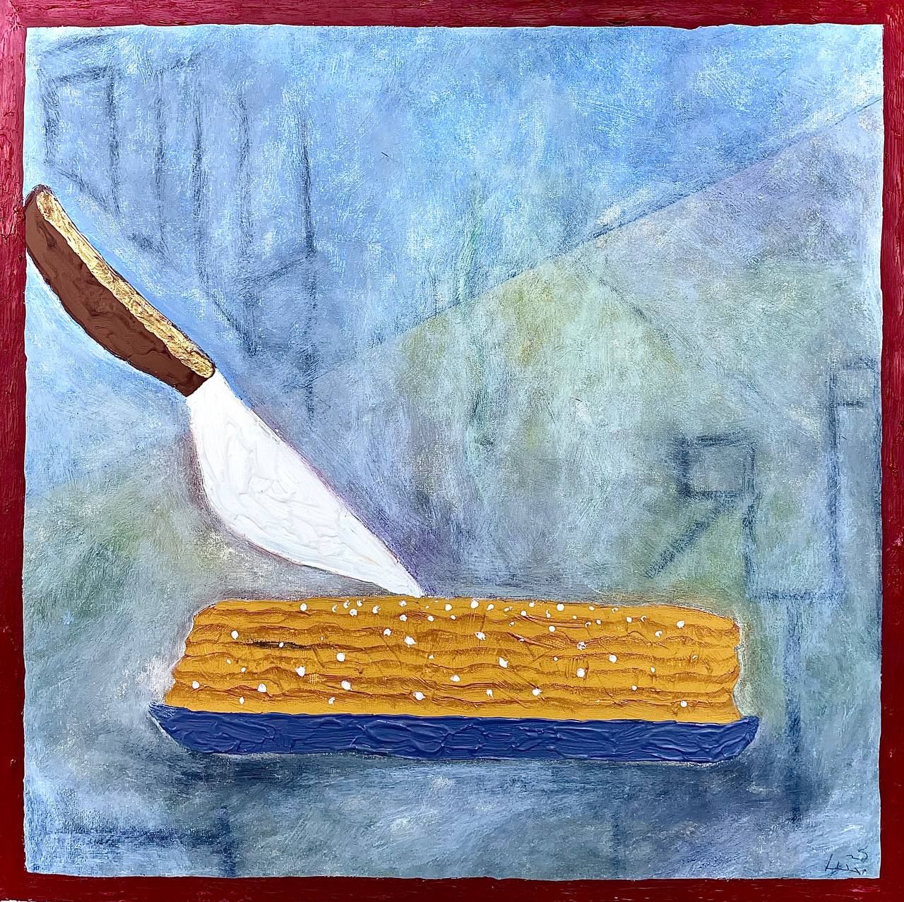 Shishik (Картина, живопись - 
                  40 x 40 см) Блинята