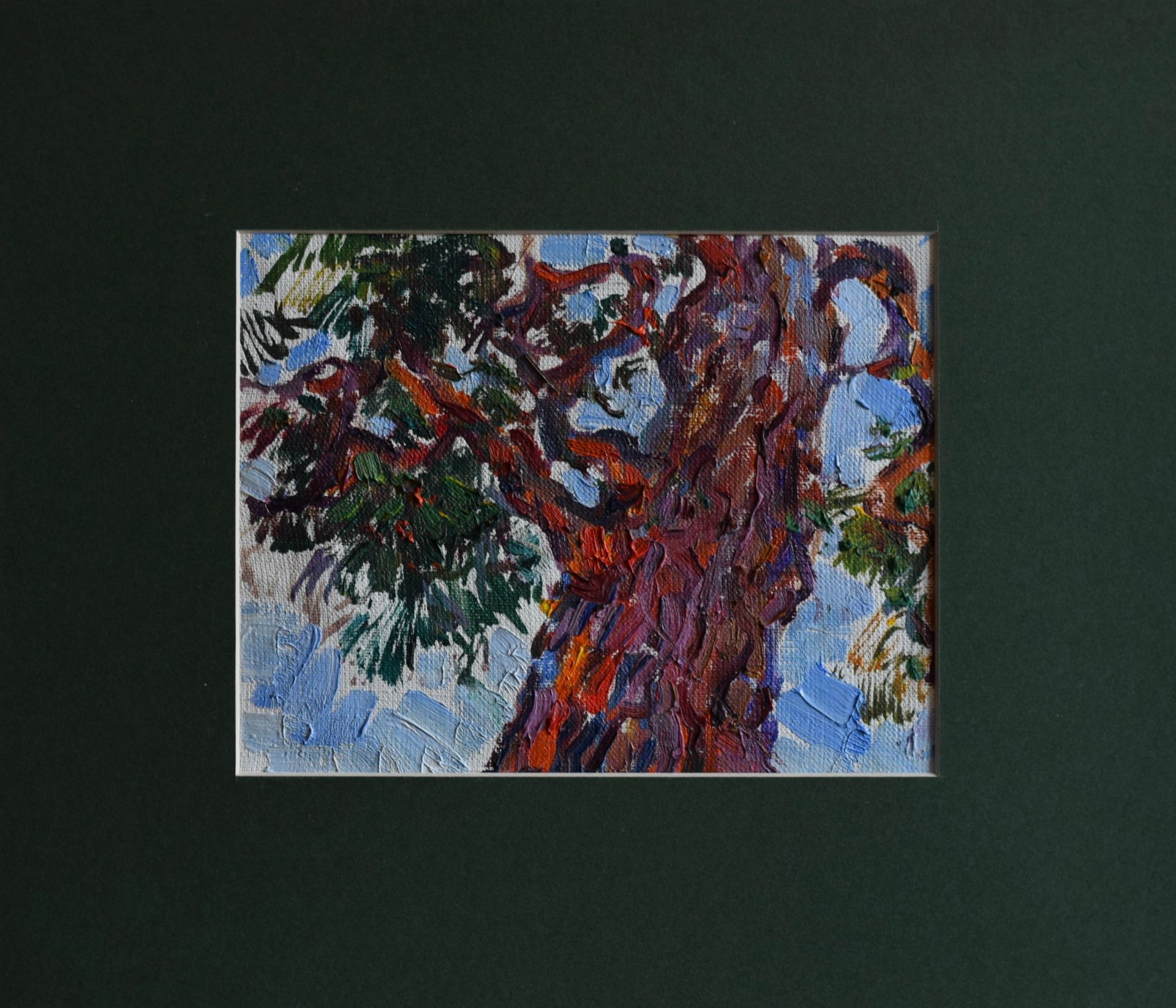 Илья Хахарев (Картина, живопись - 
                  35 x 30 см) Крымская сосна