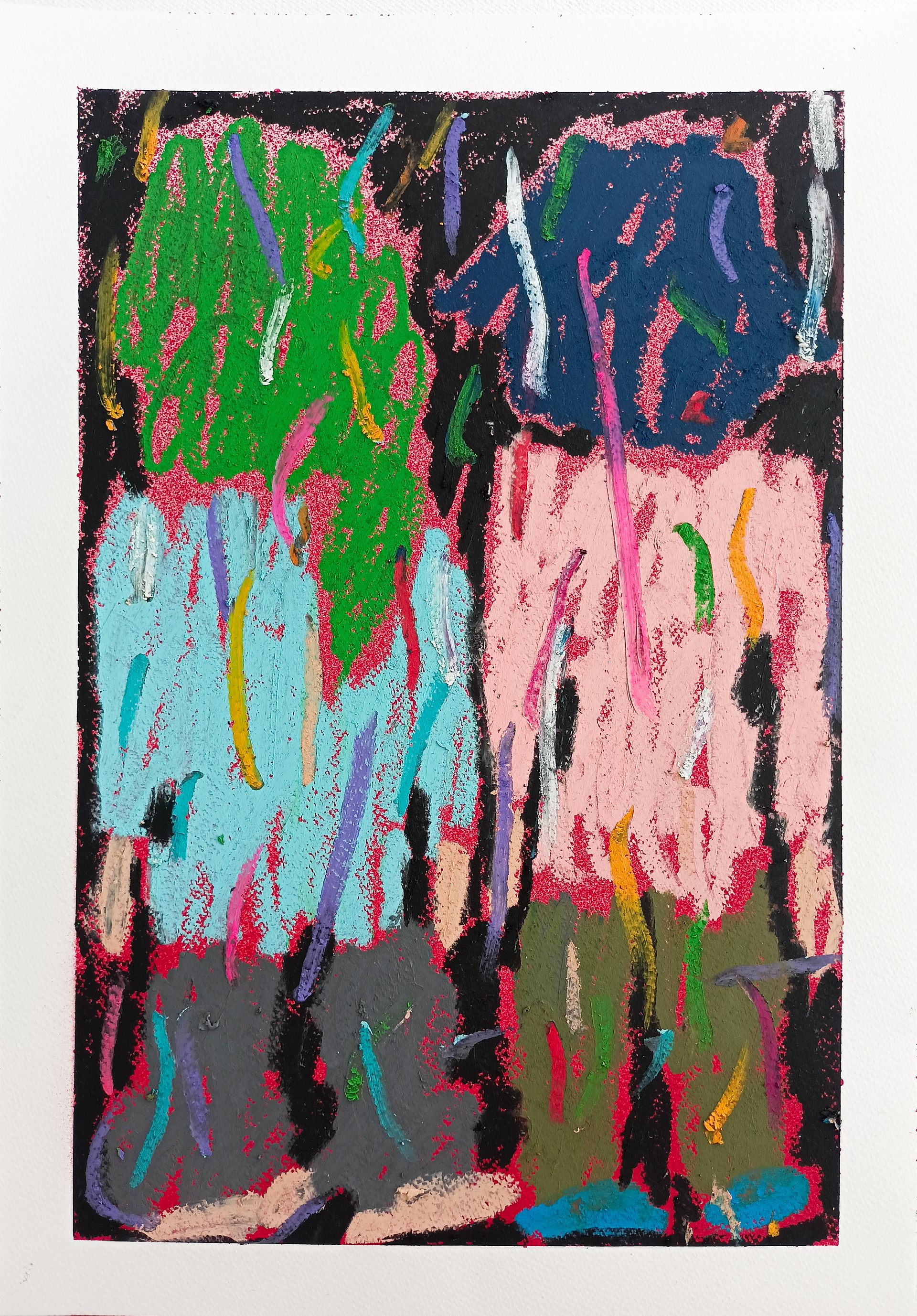 Дарья Растунина (Авторская графика - 
                  29 x 42 см) Без названия