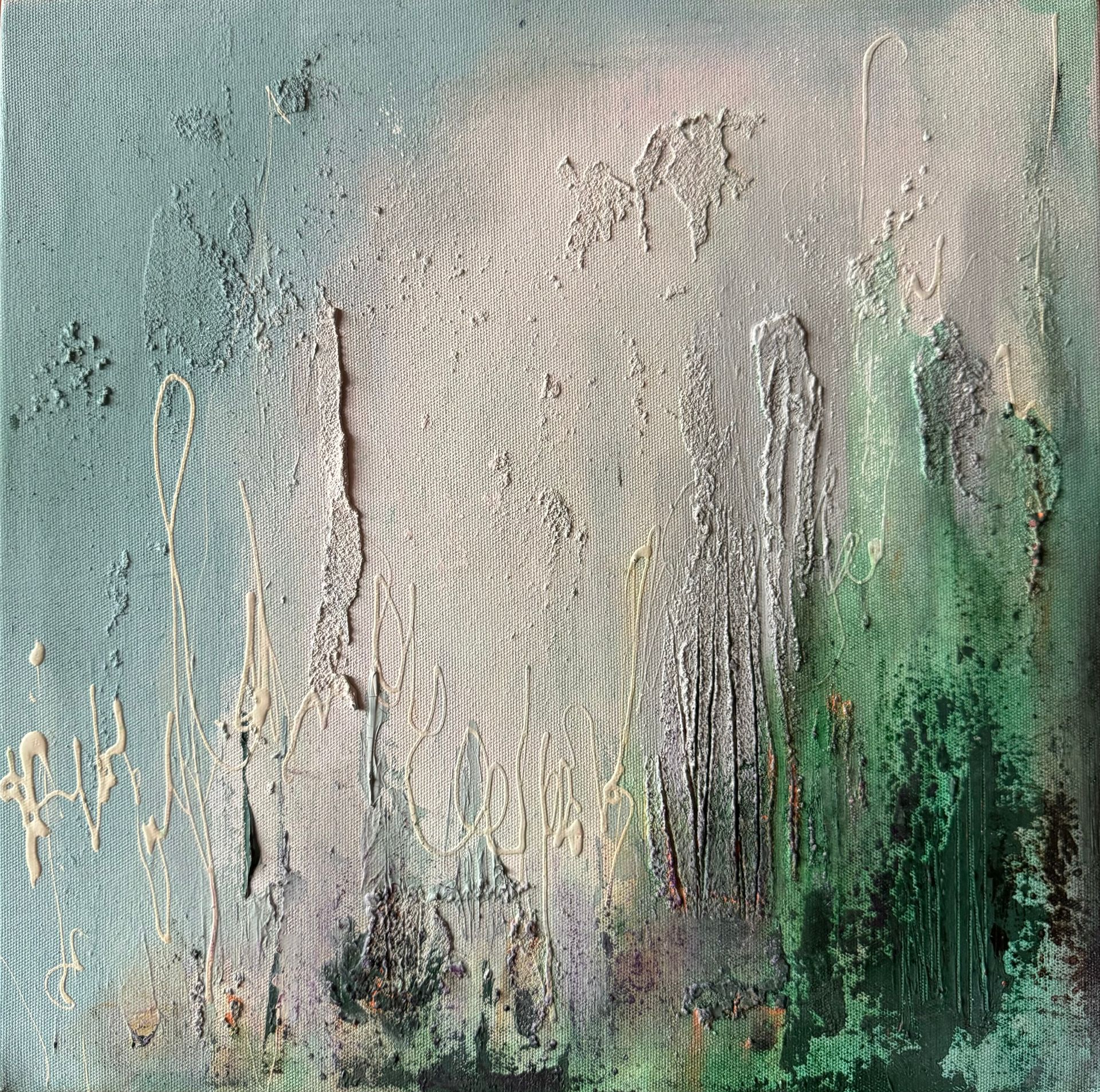 Катерина Горячева (Картина, живопись - 
                  40 x 40 см) Лавандовые сны