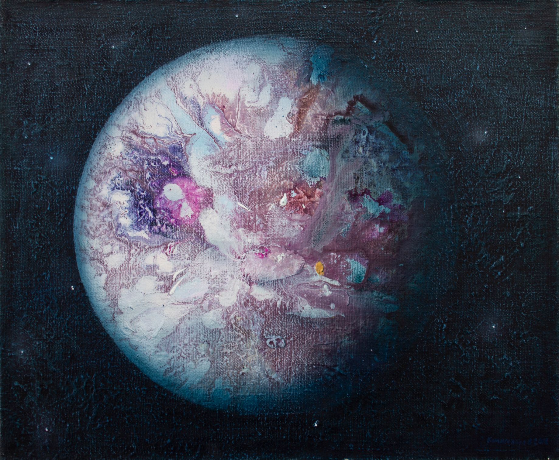 Вадим Комиссаров (Картина, живопись - 
                  60 x 50 см) Новая планета 13