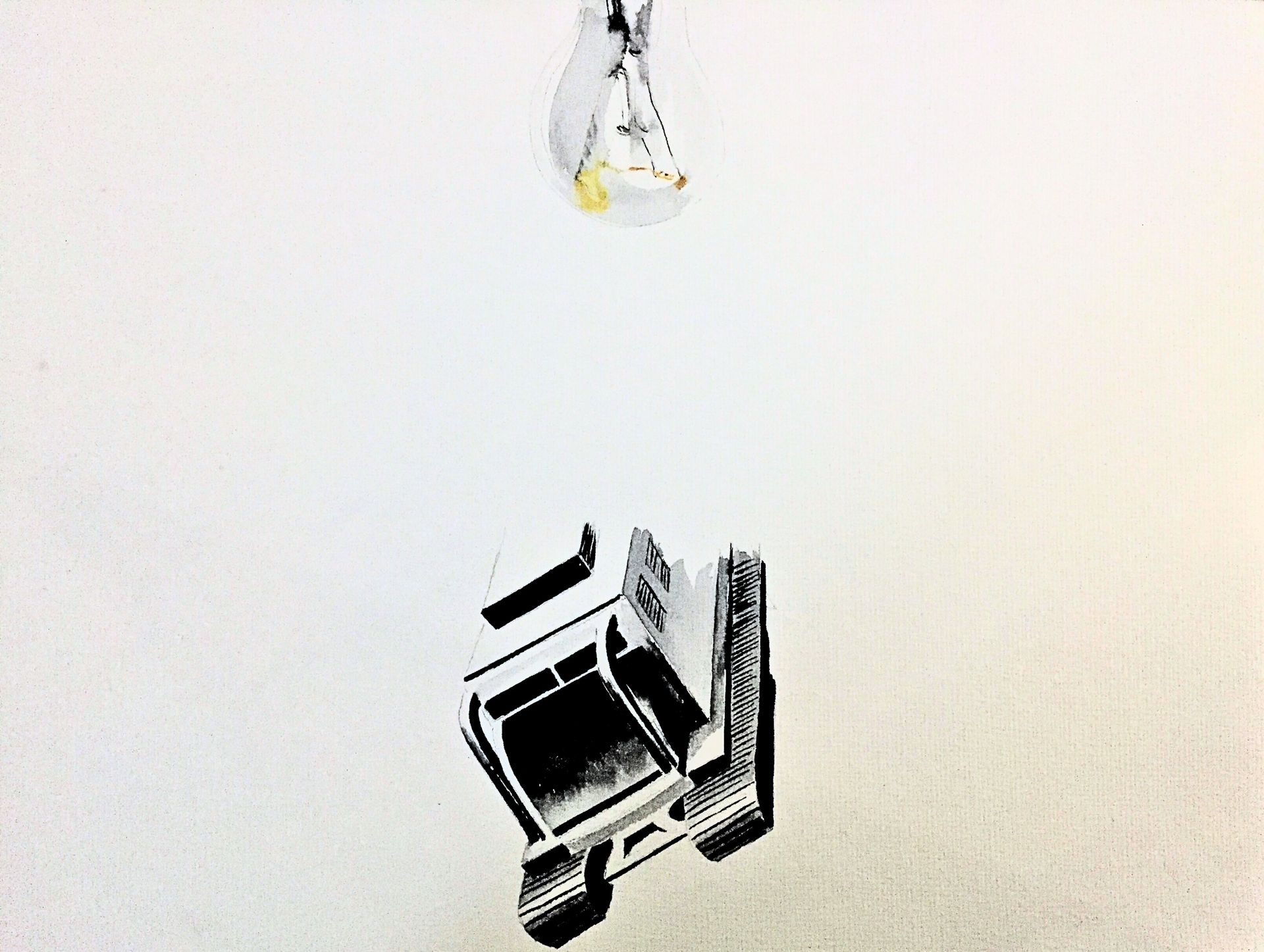 Сергей Лоцманов (Авторская графика - 
                  40 x 30 см) Без названия