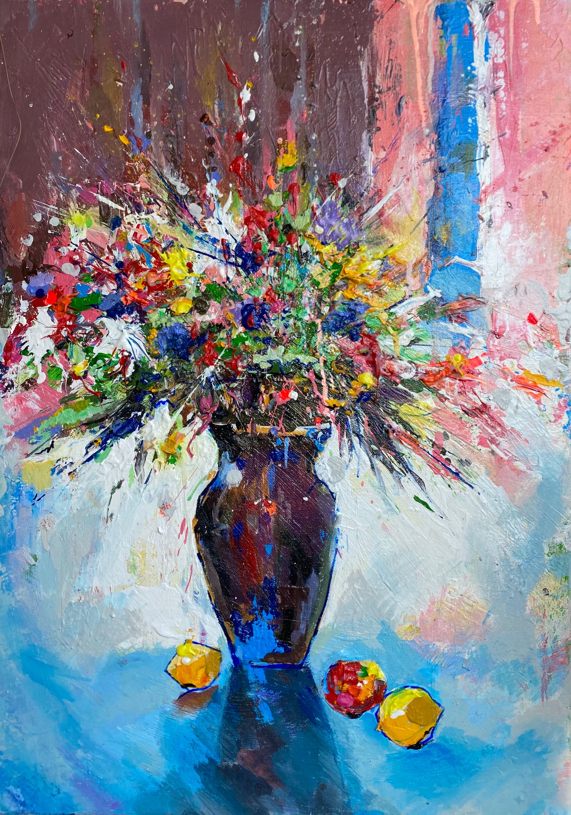 Остап Бакин (Картина, живопись - 
                  50 x 70 см) Цветы