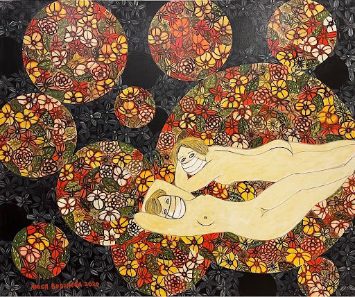 Люся Воронова (Картина, живопись - 
                  120 x 100 см) Плюг