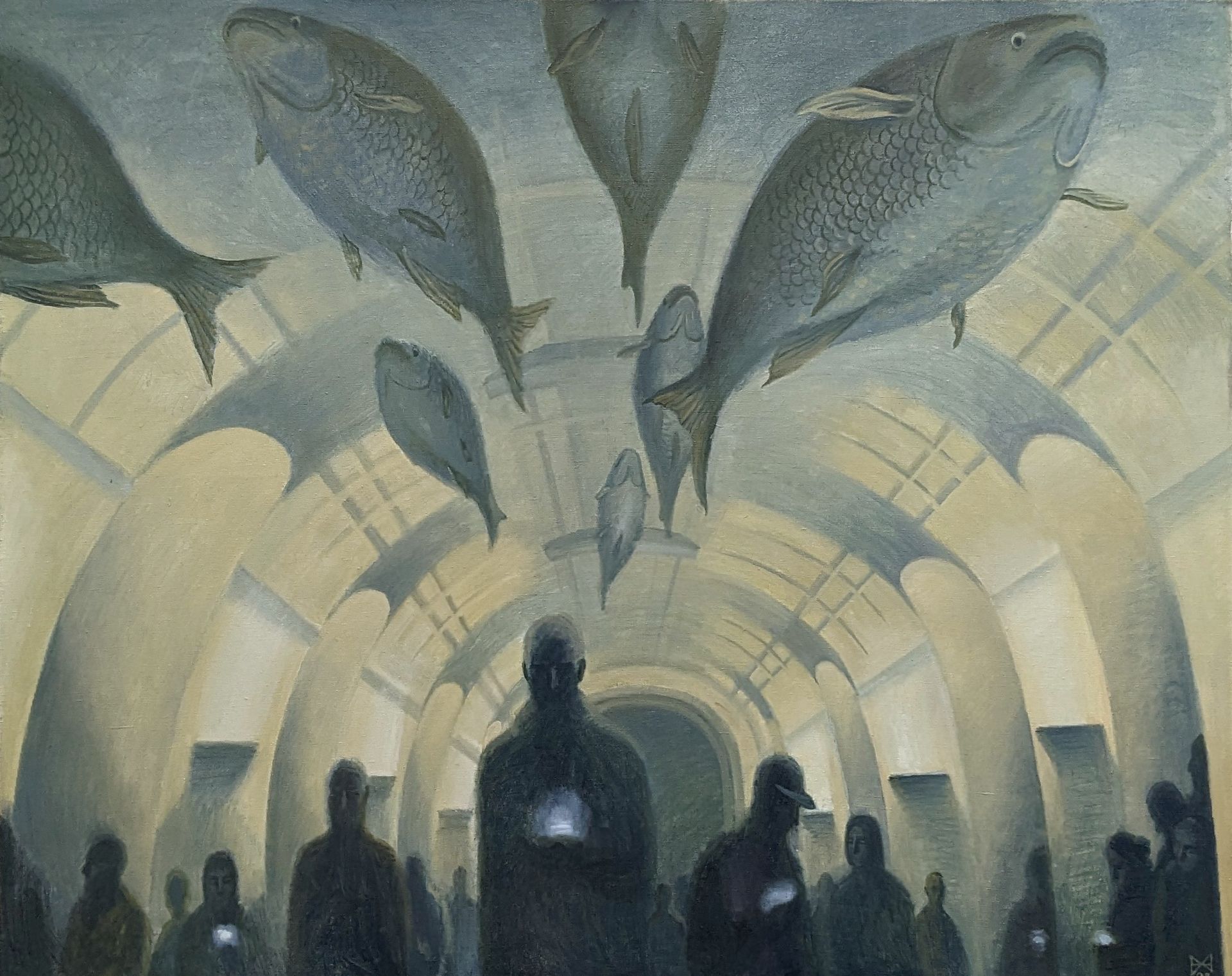Анастасия Мотина (Картина, живопись - 
                  120 x 95 см) Чувство вины (1-я часть)