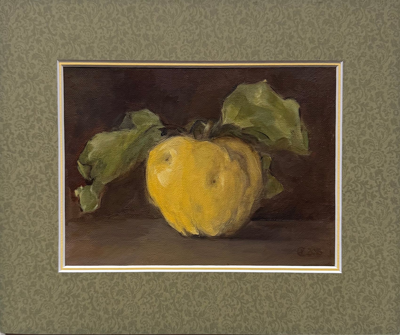 Екатерина Феоктистова (Авторская графика - 
                  30 x 25 см) Айва