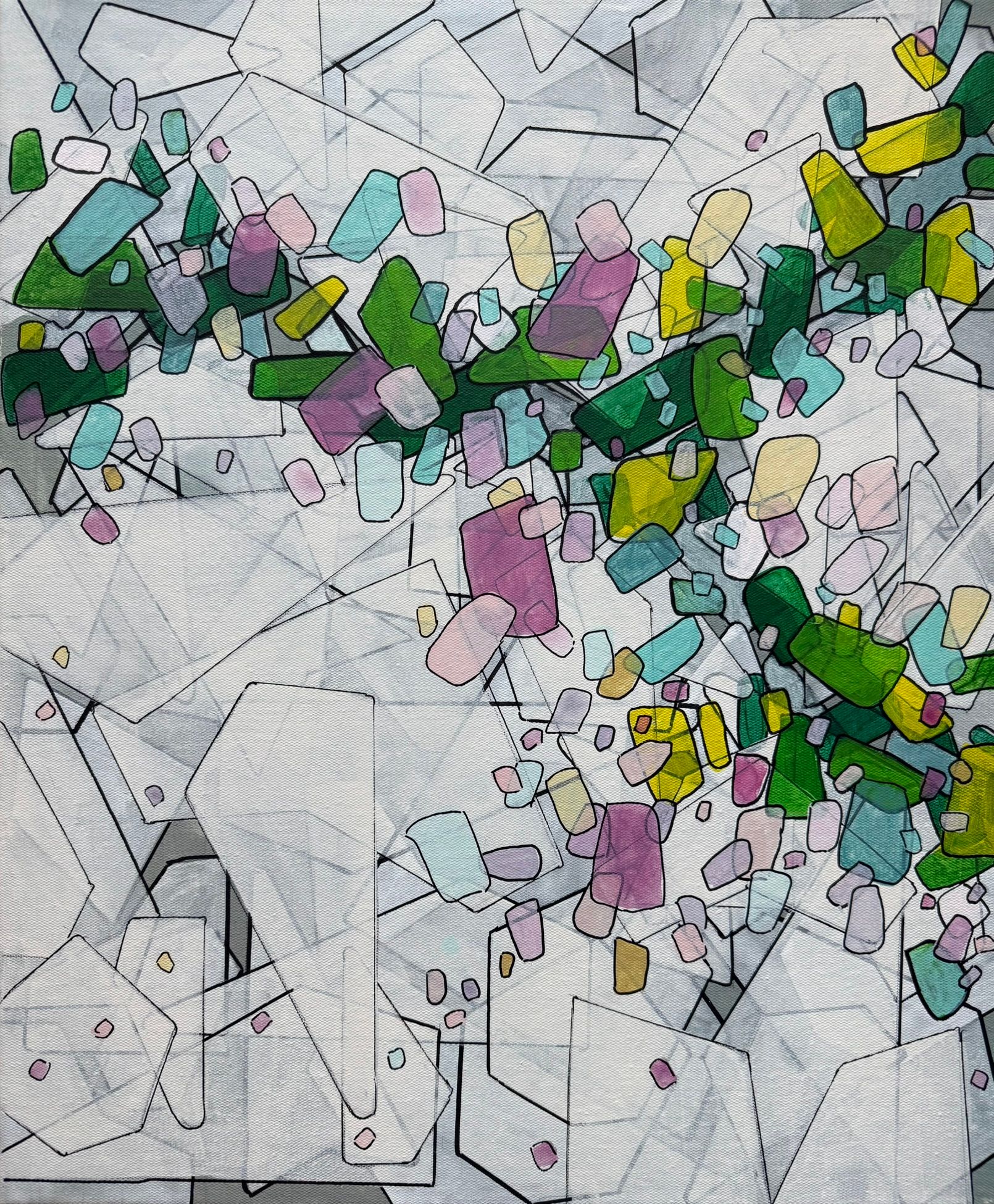 Марина Астахова (Картина, живопись - 
                  50 x 60 см) Композиция 1.2