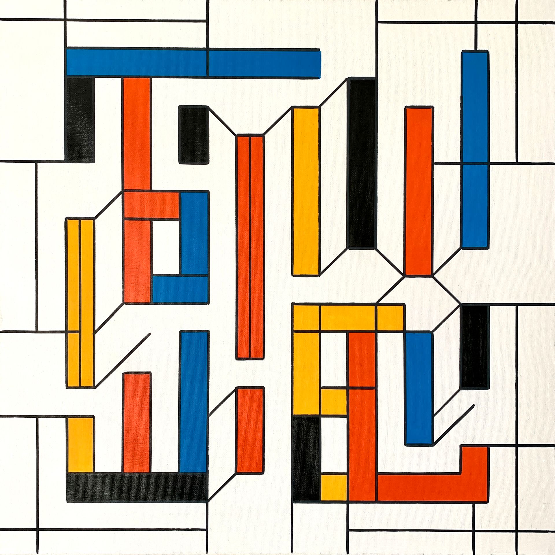 Елена Артджент (Картина, живопись - 
                  50 x 50 см) Ты можешь все