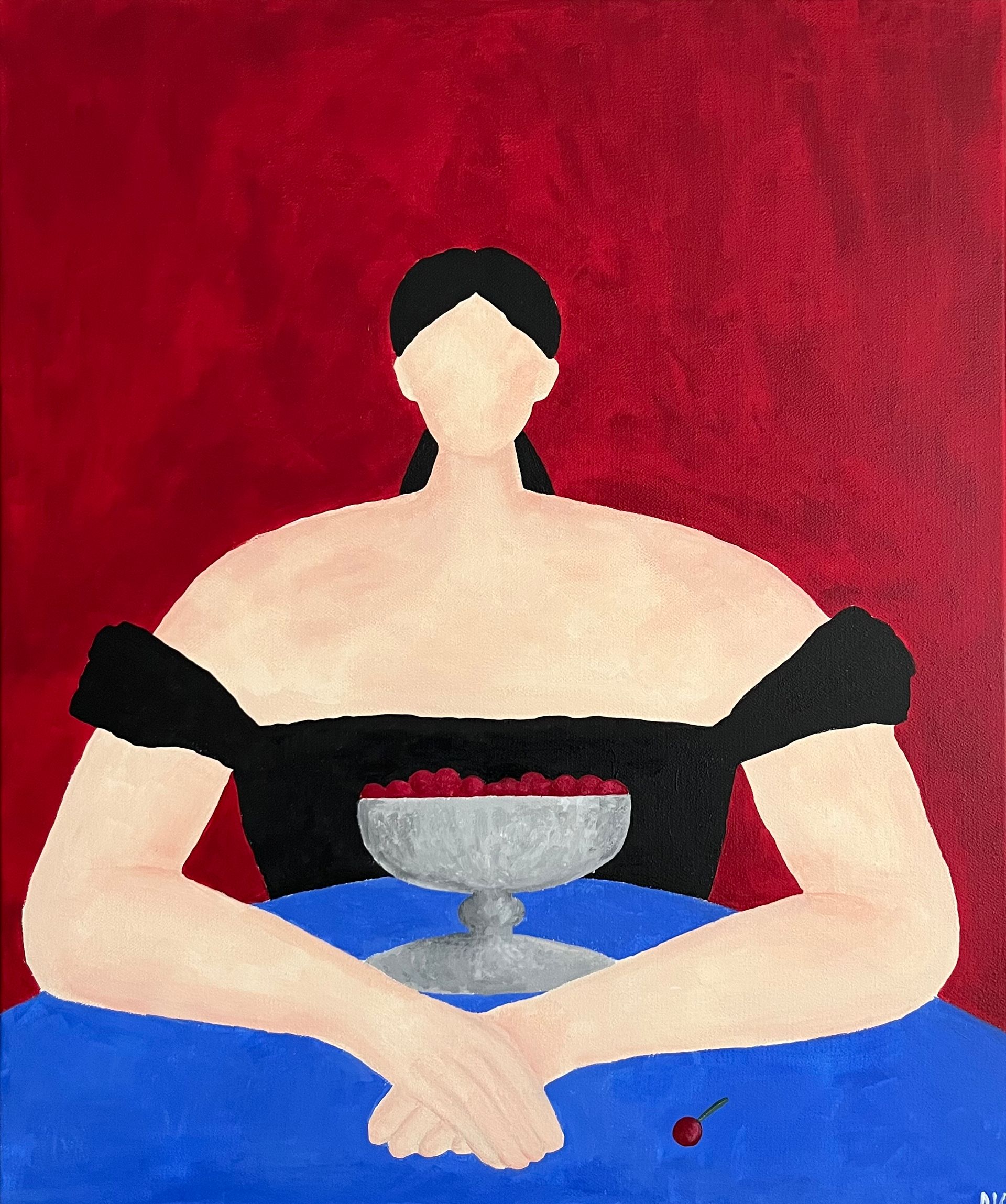 Диана Волкова (Картина, живопись - 
                  50 x 60 см) Мое.