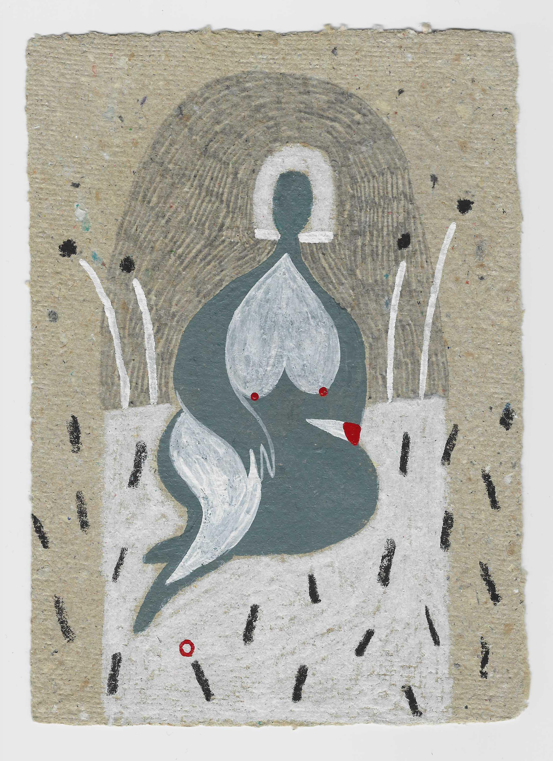 Лена Романовская (Авторская графика - 
                  15 x 21 см) #4