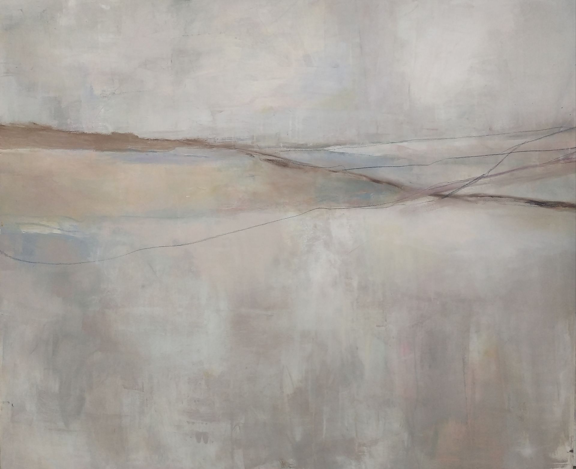 Виктория Шворень (Картина, живопись - 
                  120 x 100 см) Пески