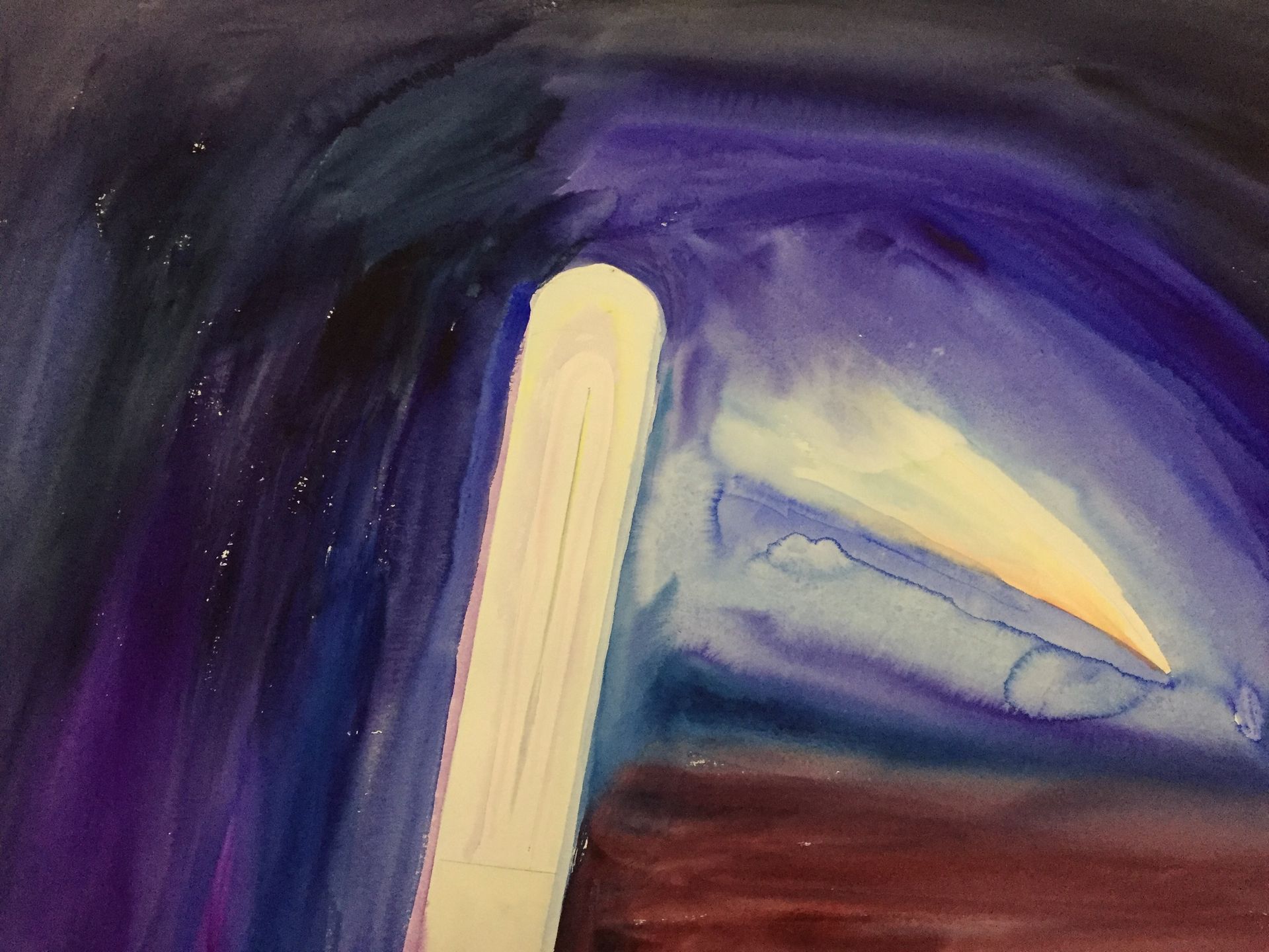 Сергей Лоцманов (Авторская графика - 
                  65 x 50 см) Без названия